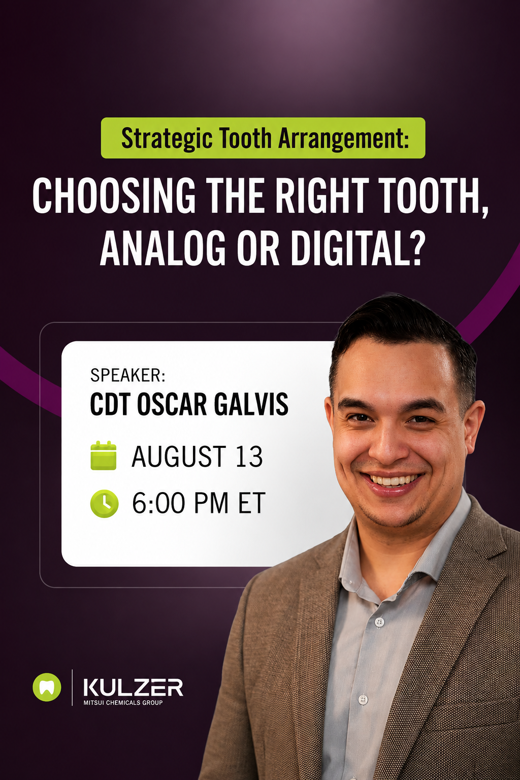 Oscar Galvis, Nucrown Dental Lab