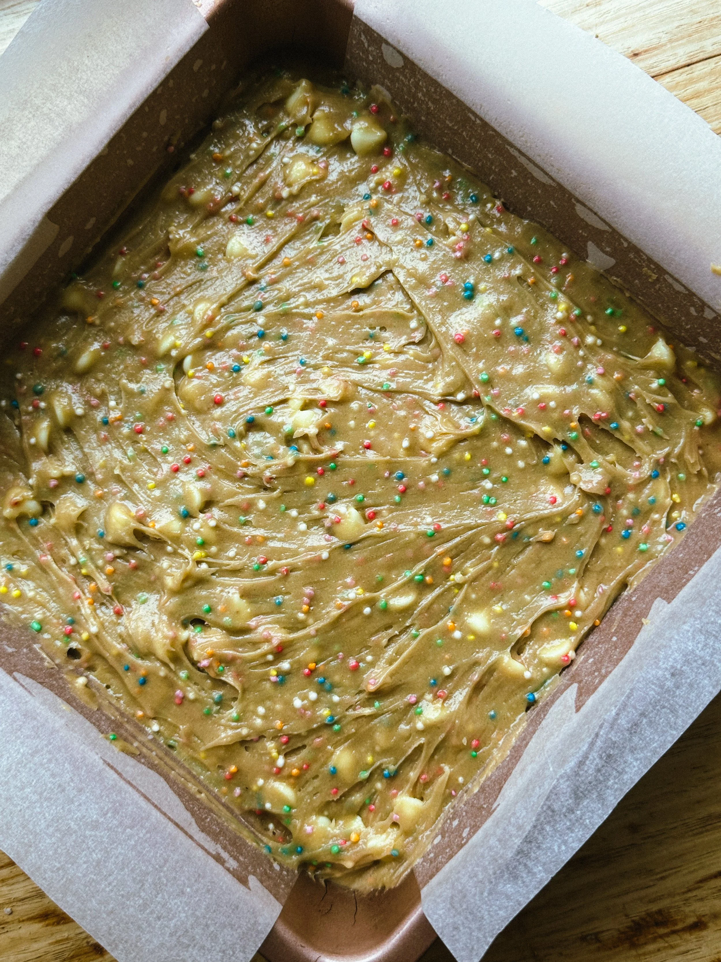 Fairy Bread Blondies (Copy)