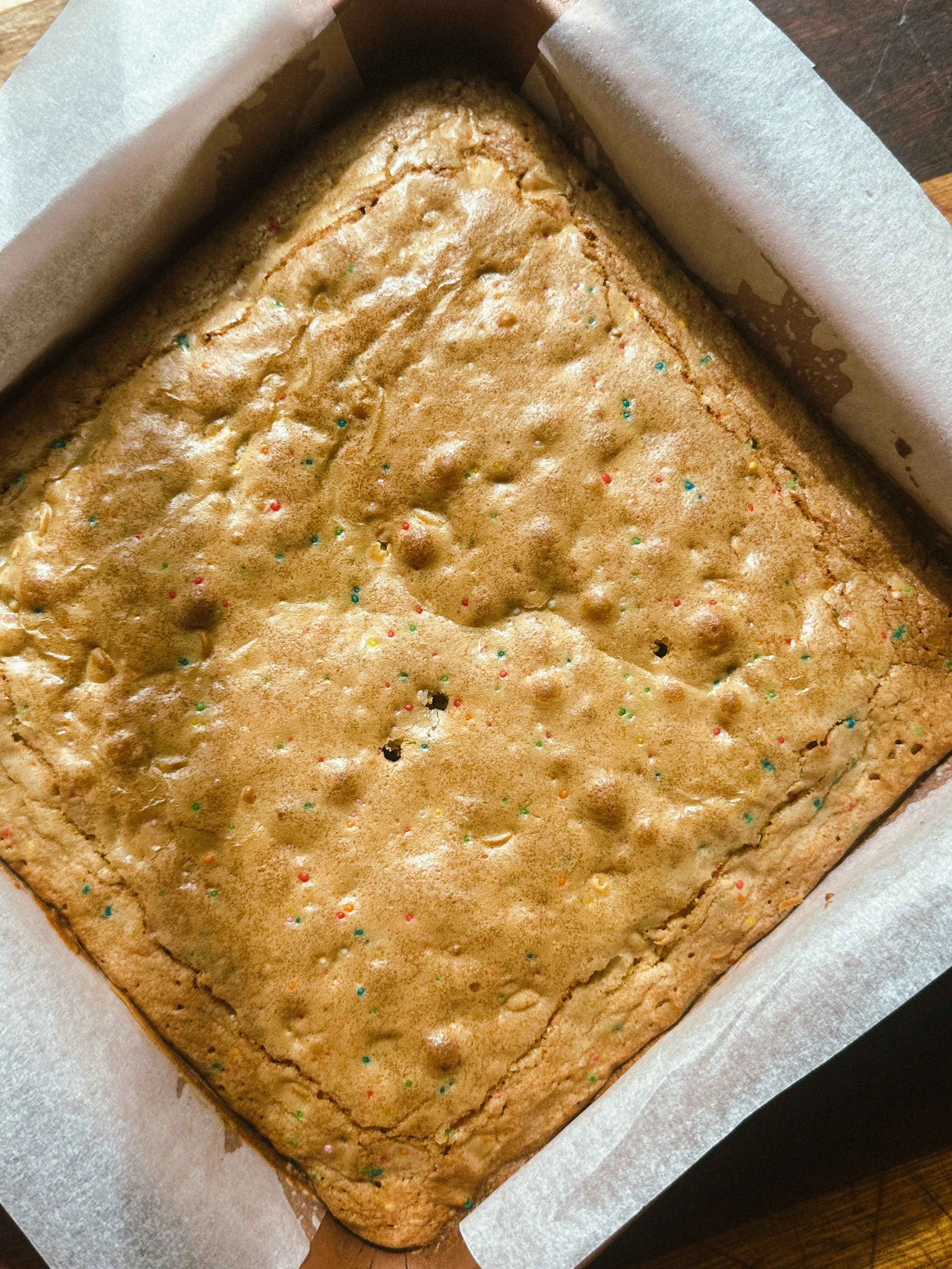 Fairy Bread Blondies (Copy)