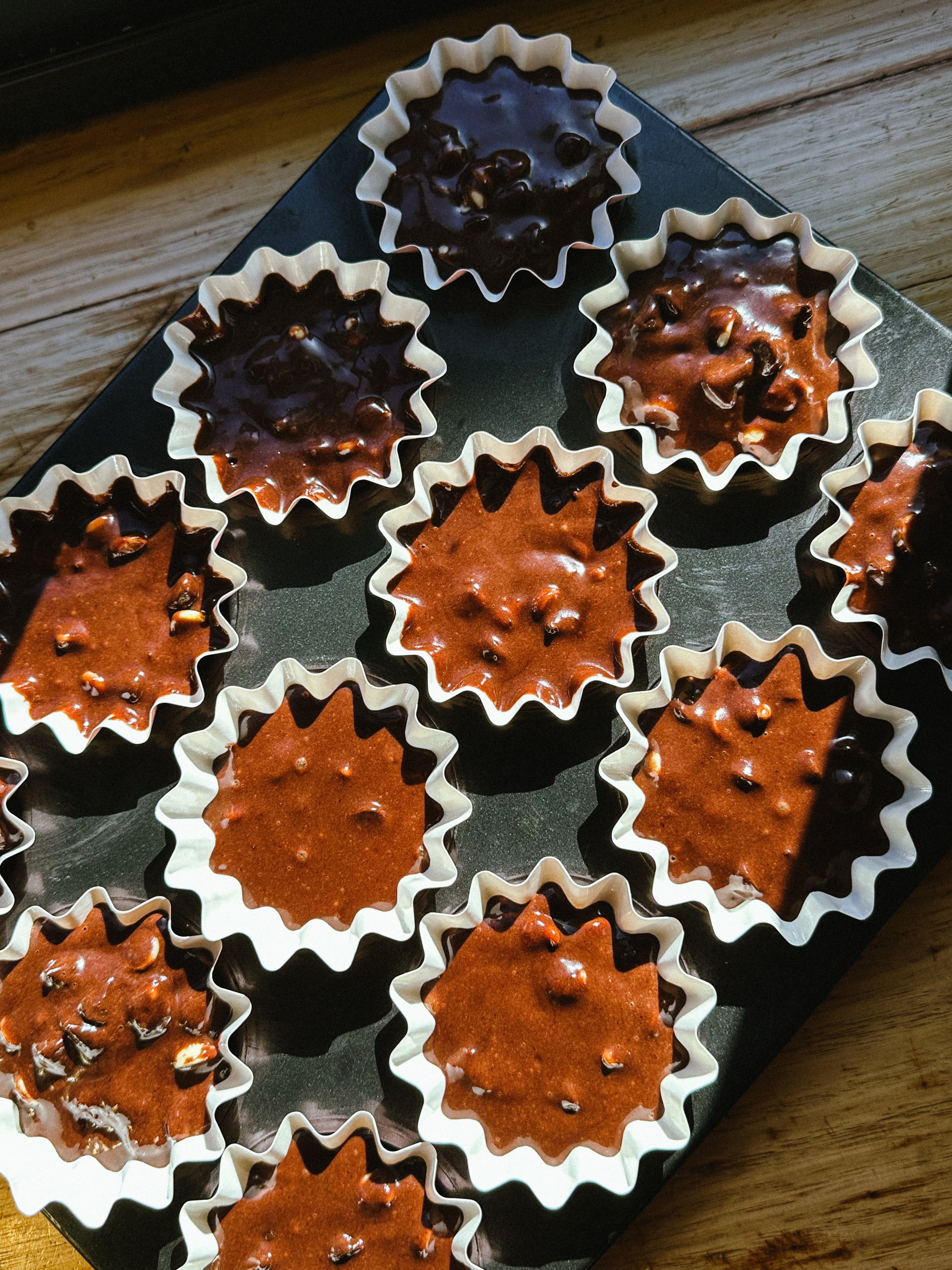 Double Chocolate Muffins