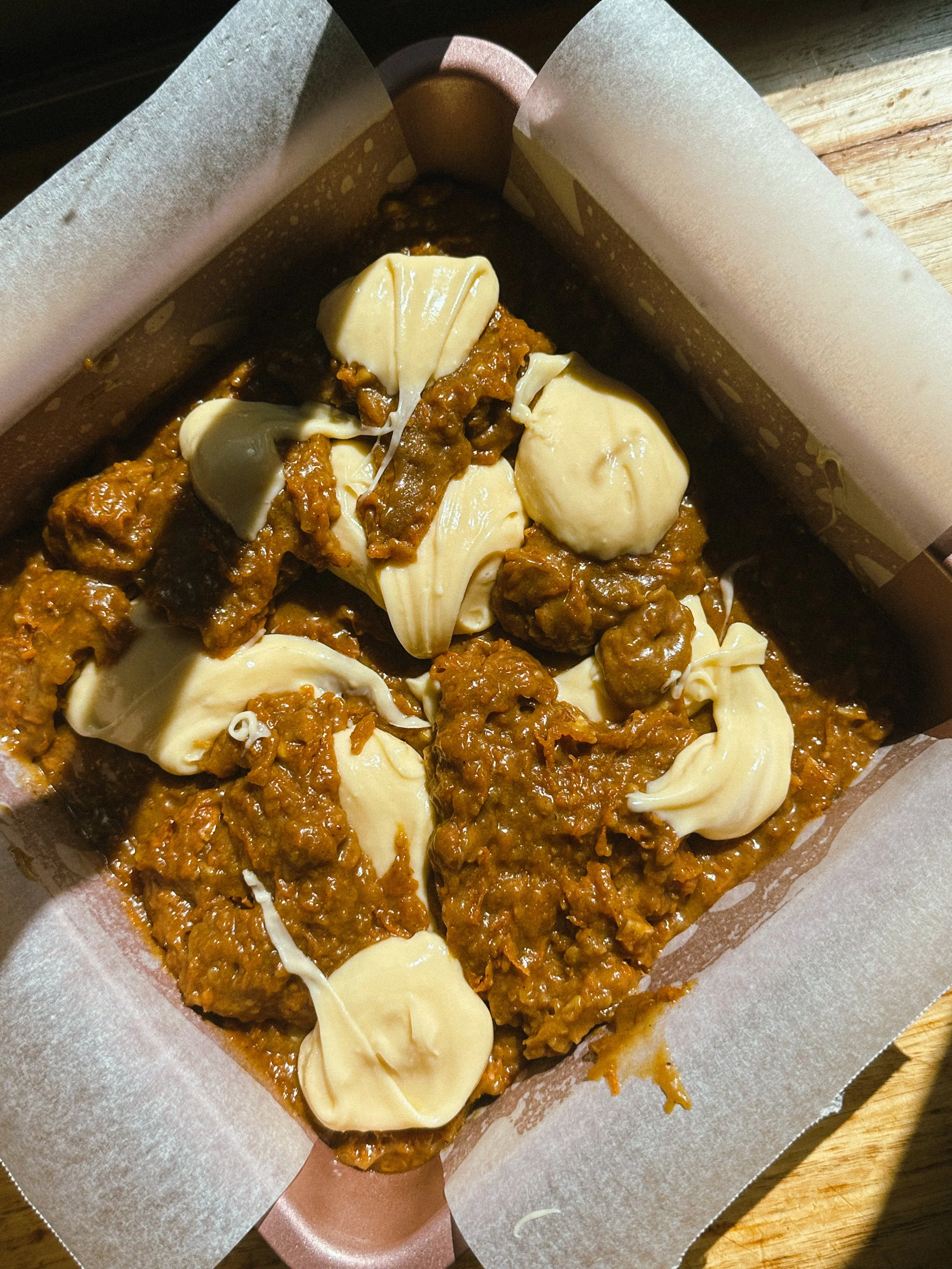 Carrot Cake Blondies
