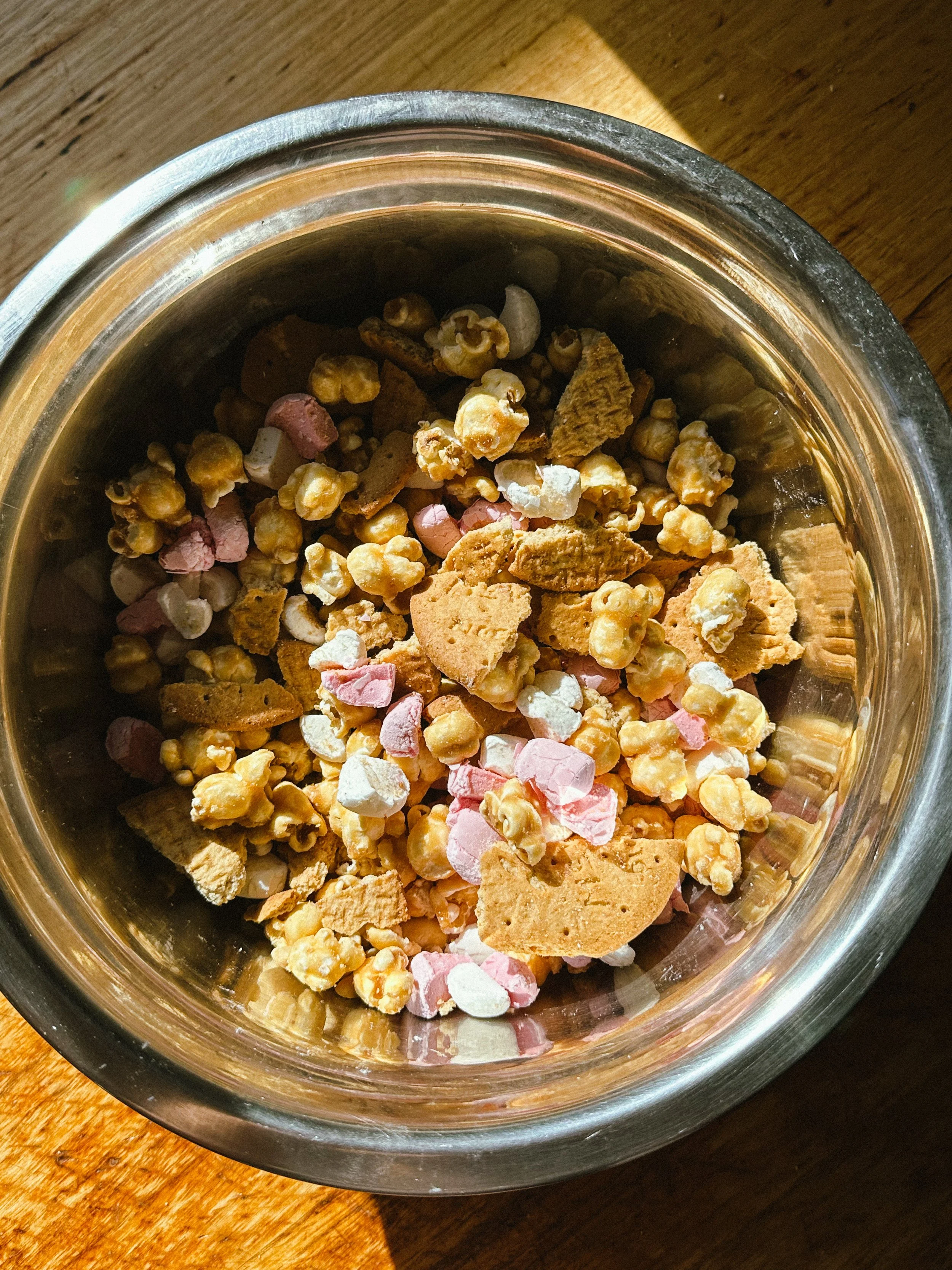 Peanut, Caramel Popcorn Rocky Road