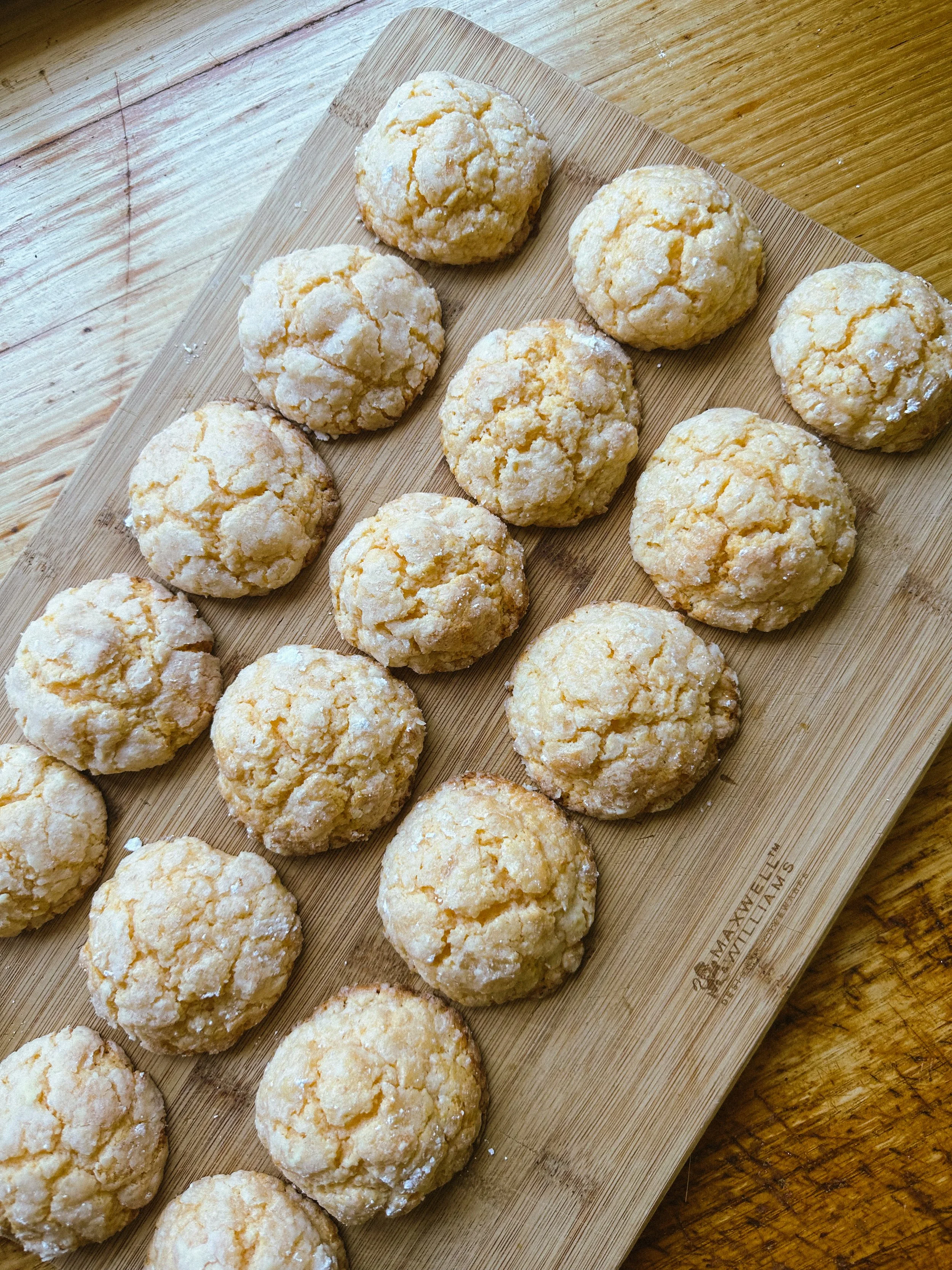 Butter Cake Cookies