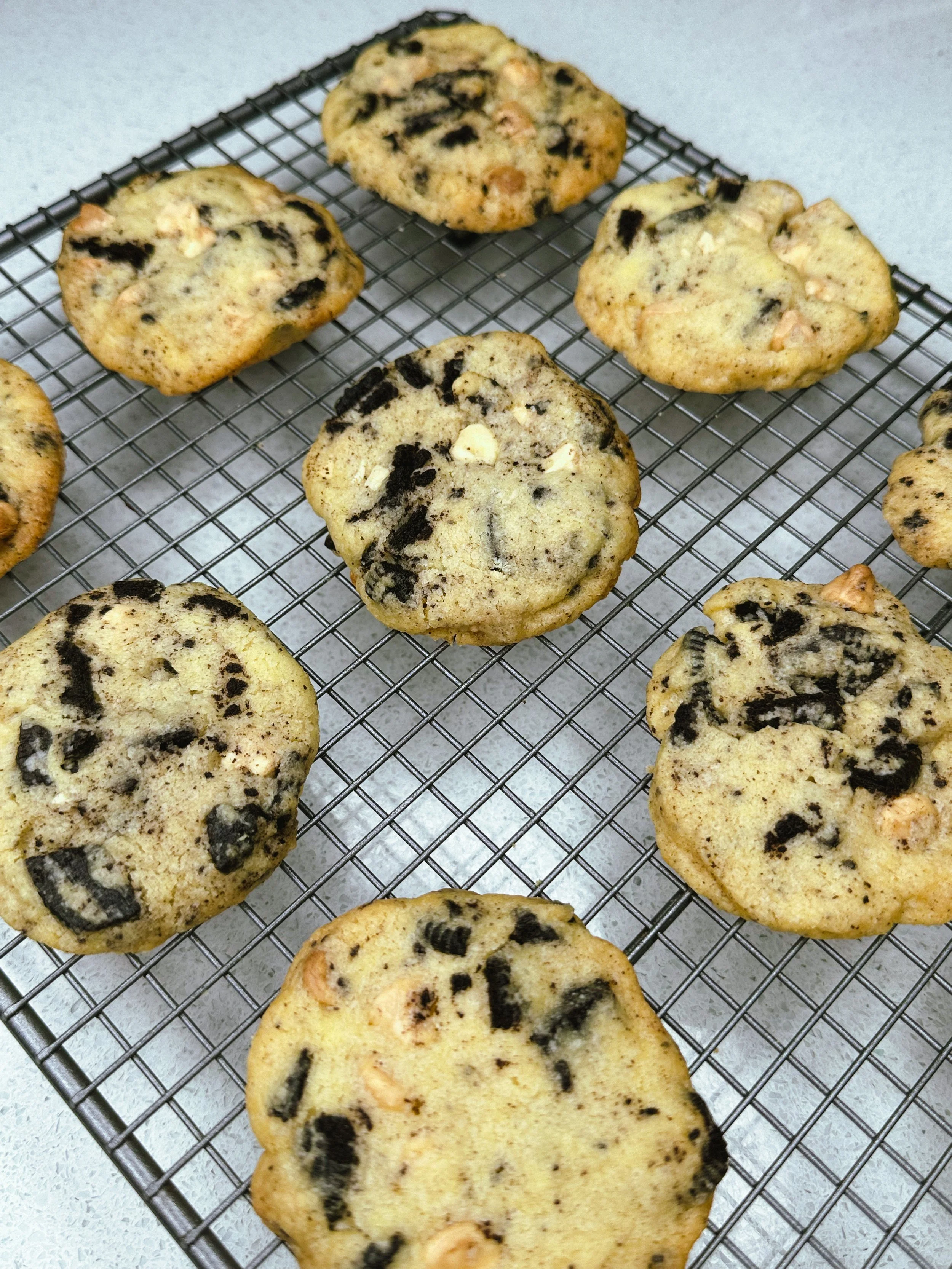 Oreo and White Chocolate Cookies