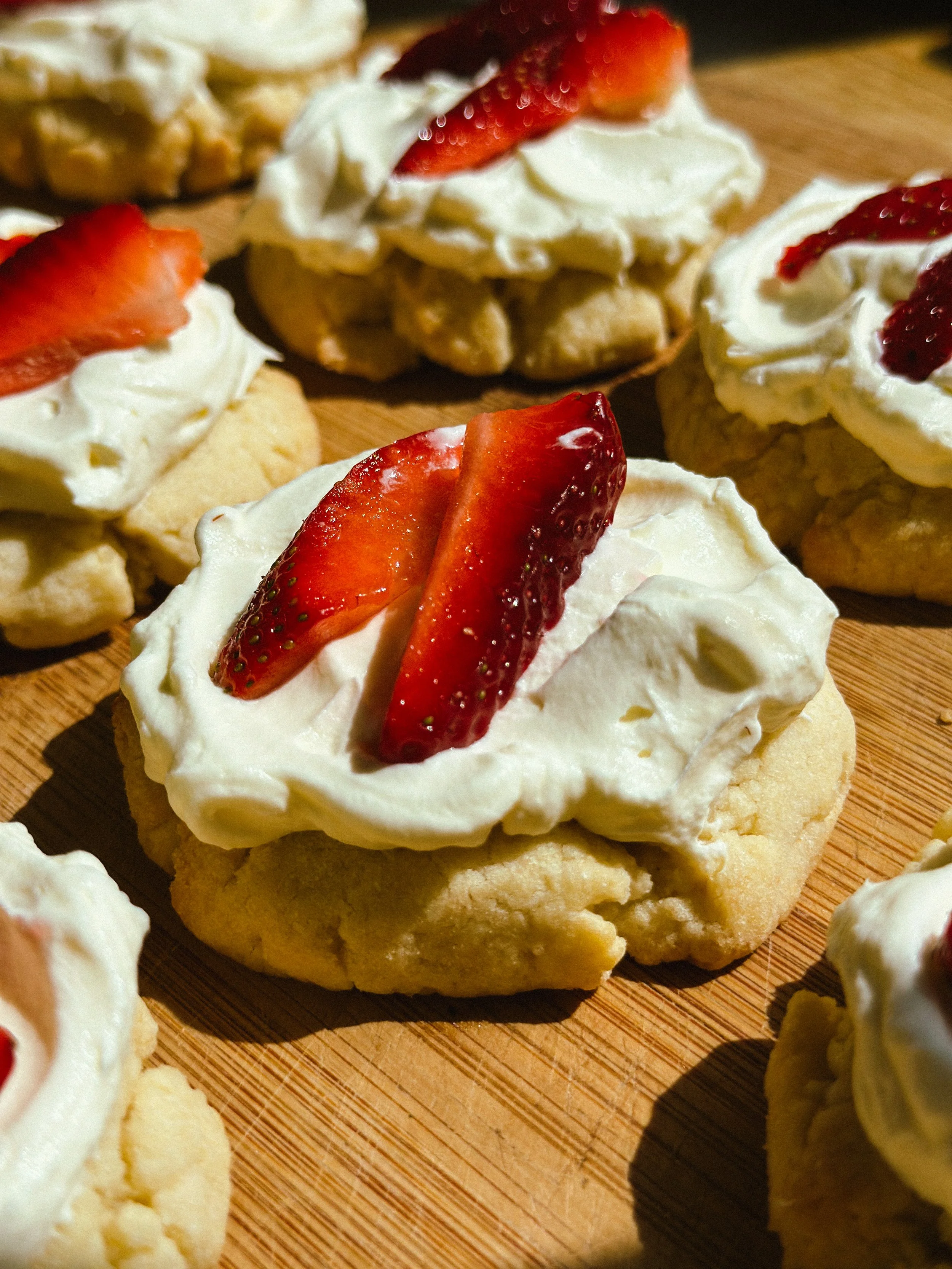 Strawberry Shortcake Cookies