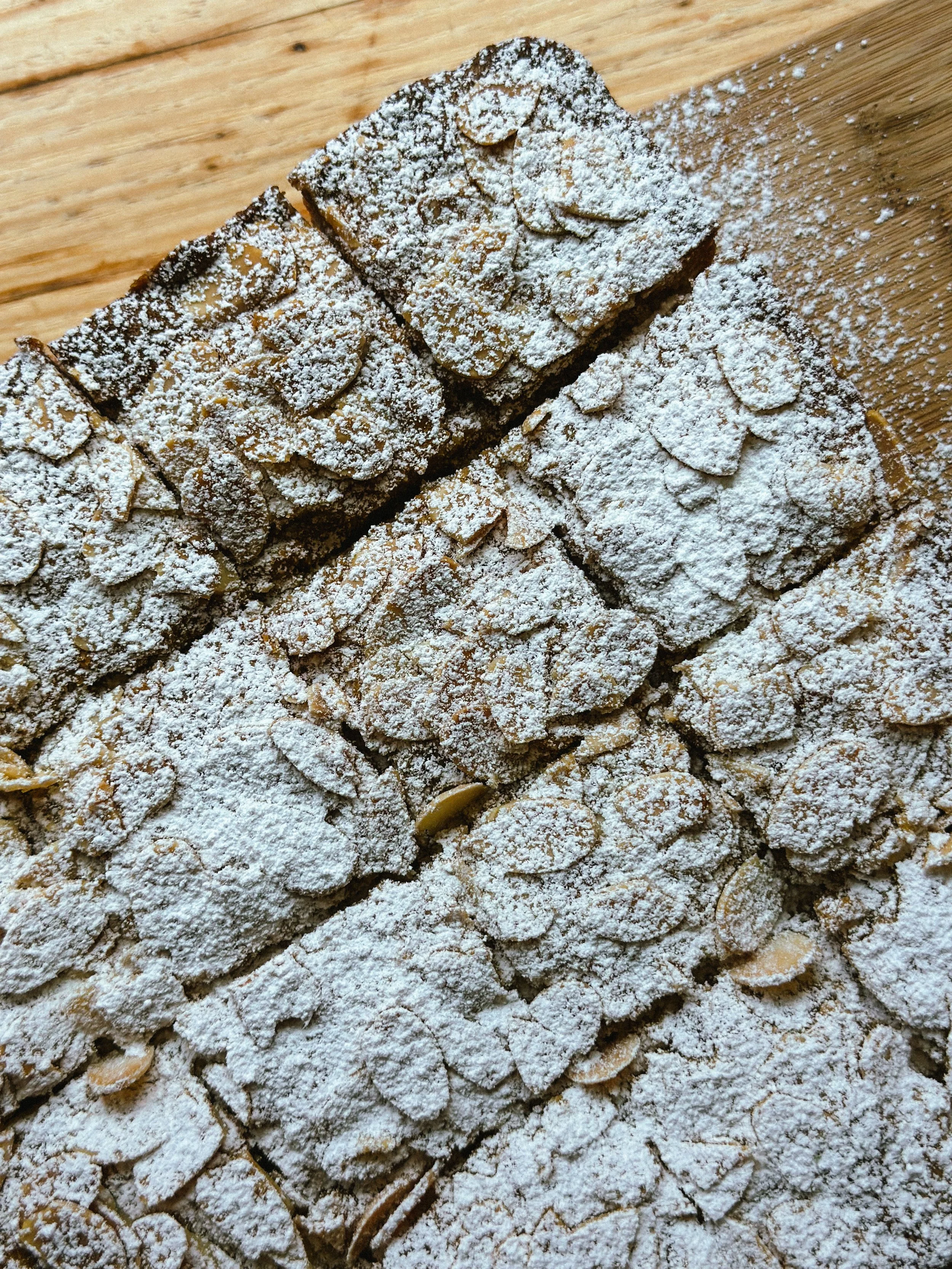 Almond Croissant Blondies