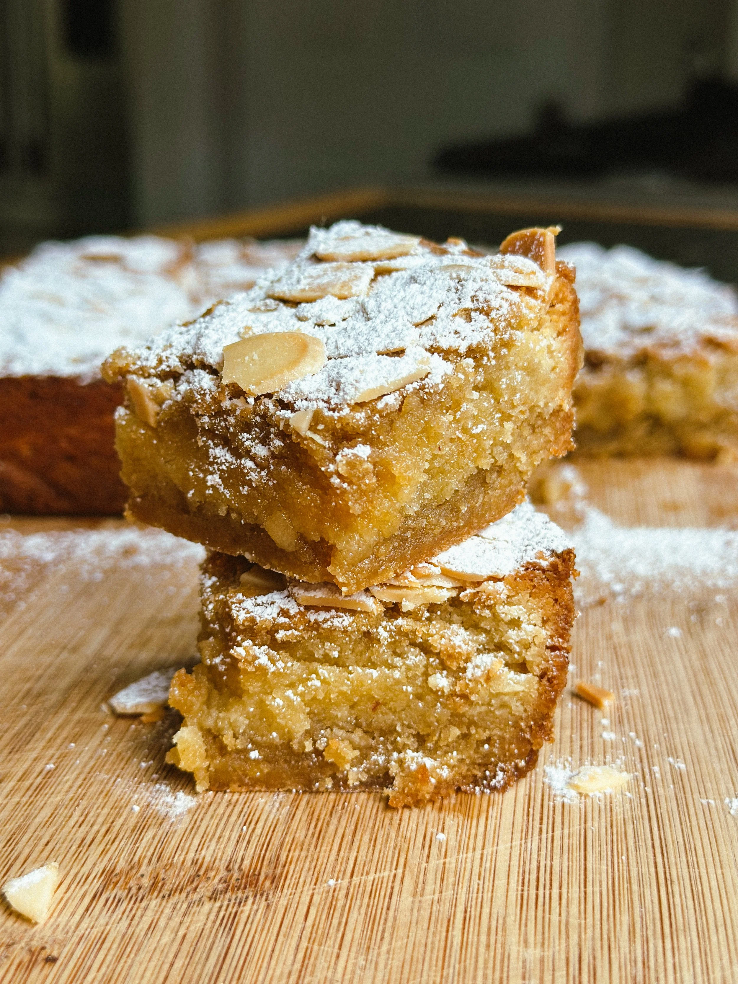 Almond Croissant Blondies