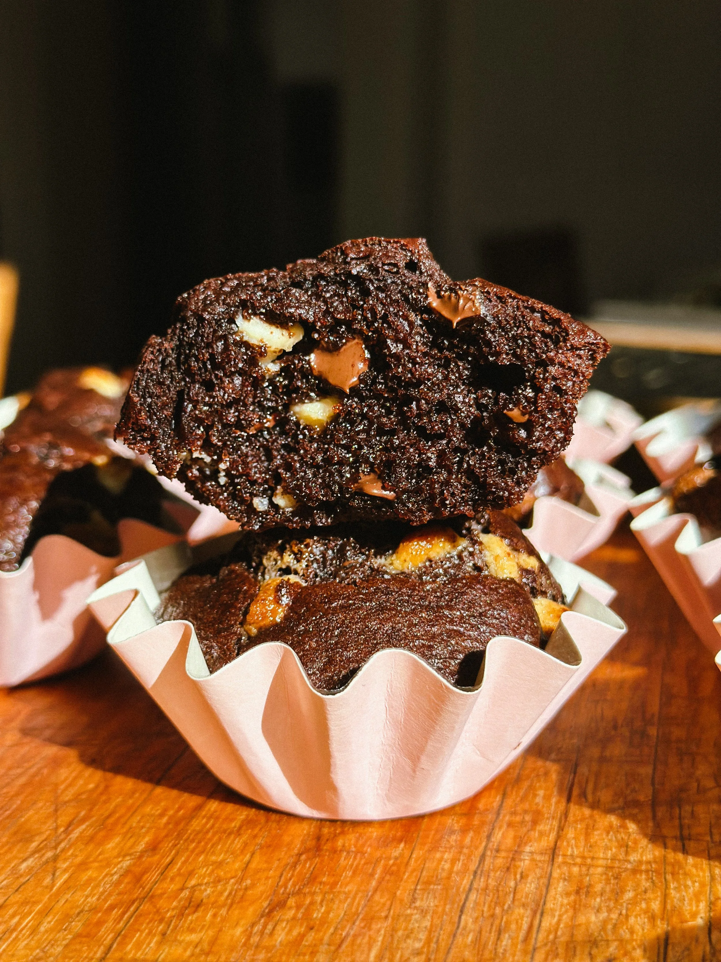Double Chocolate Muffins