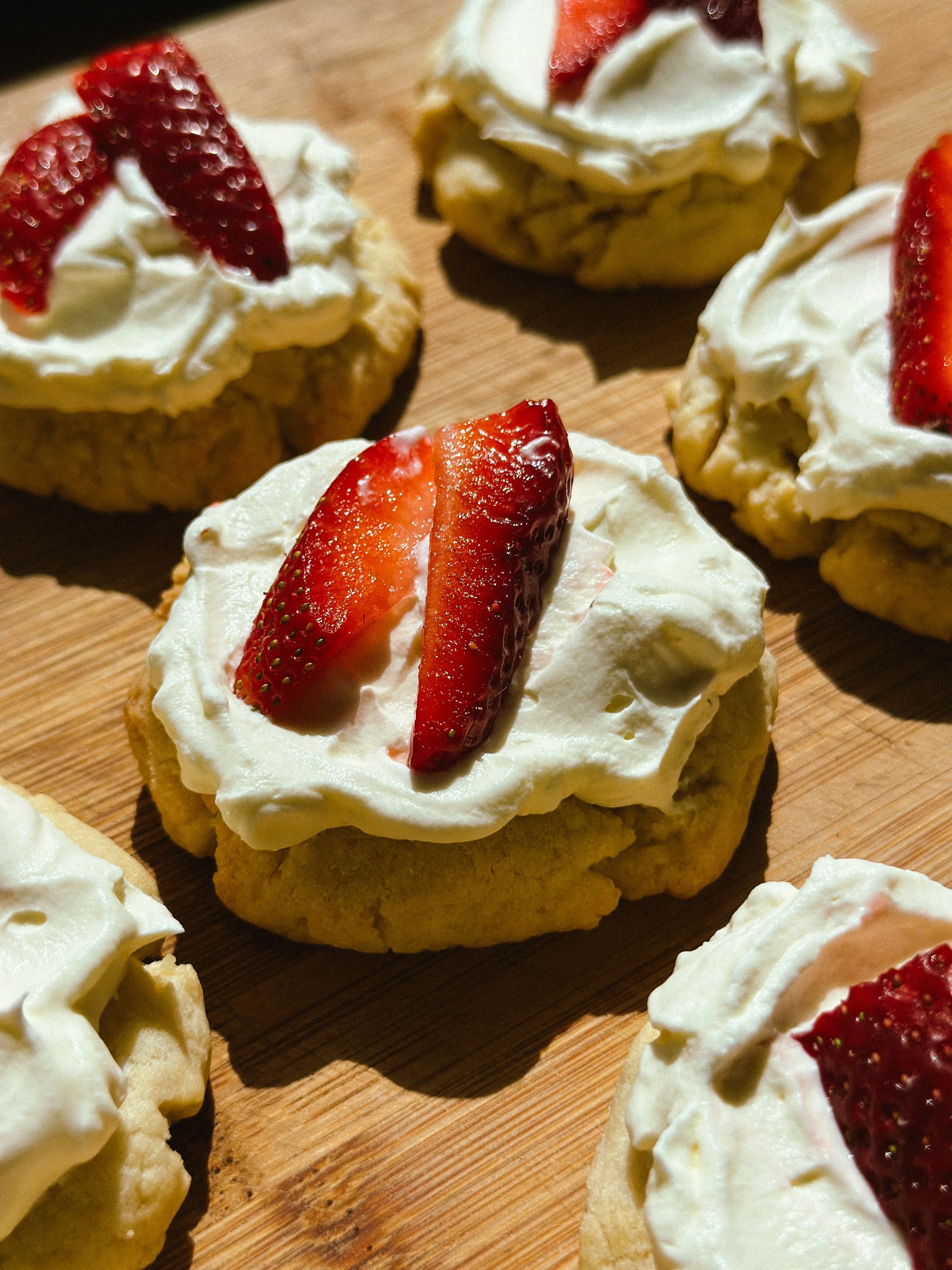 Strawberry Shortcake Cookies