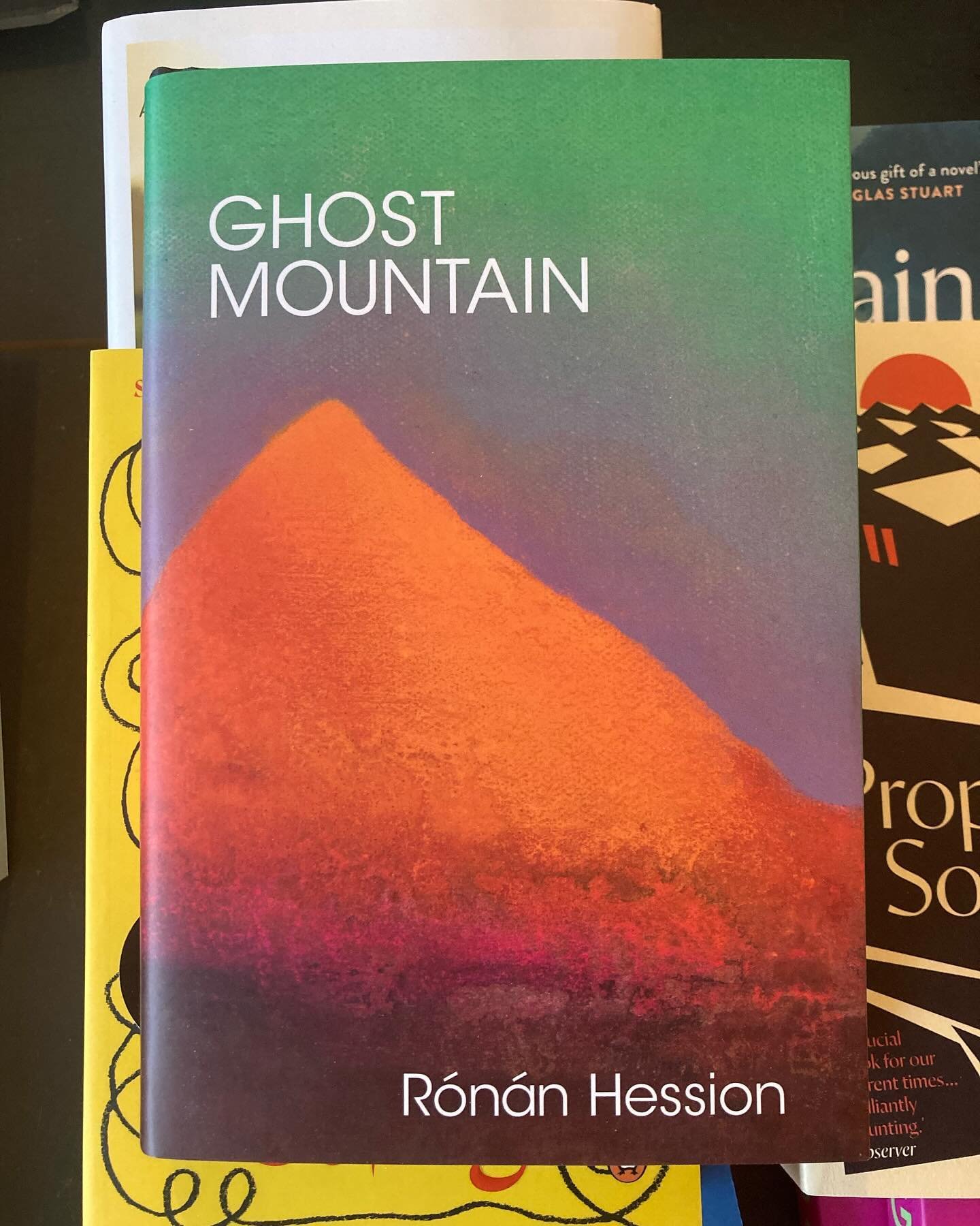 Ghost Mountain - new novel from Dublin based author R&oacute;n&aacute;n Hession.