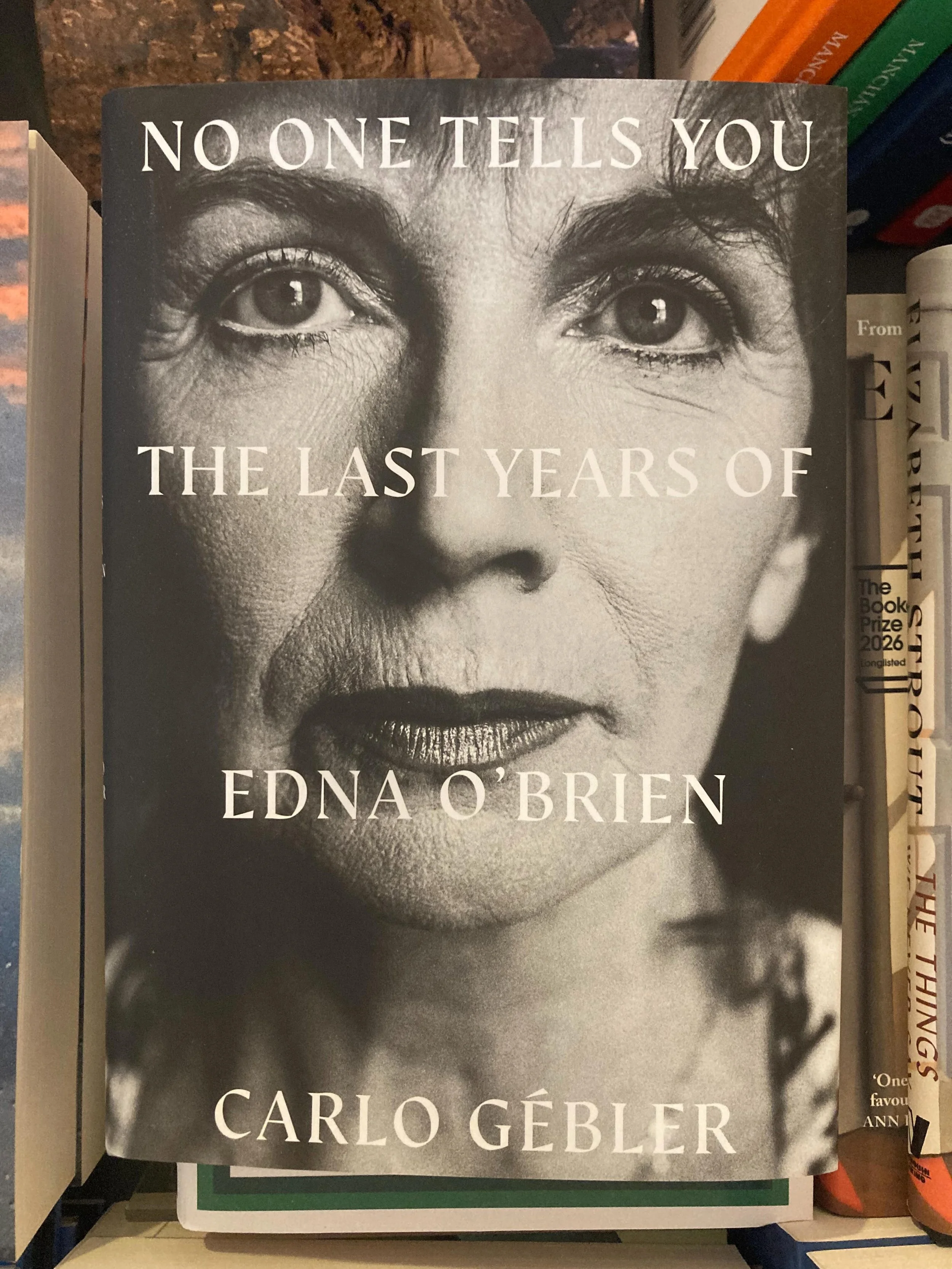No One Tells You: The Last Years of Edna O&rsquo;Brien by Carlo G&eacute;bler is an intimate account of his mother&rsquo;s final years. 

@geblercarlo 
@newislandbooks