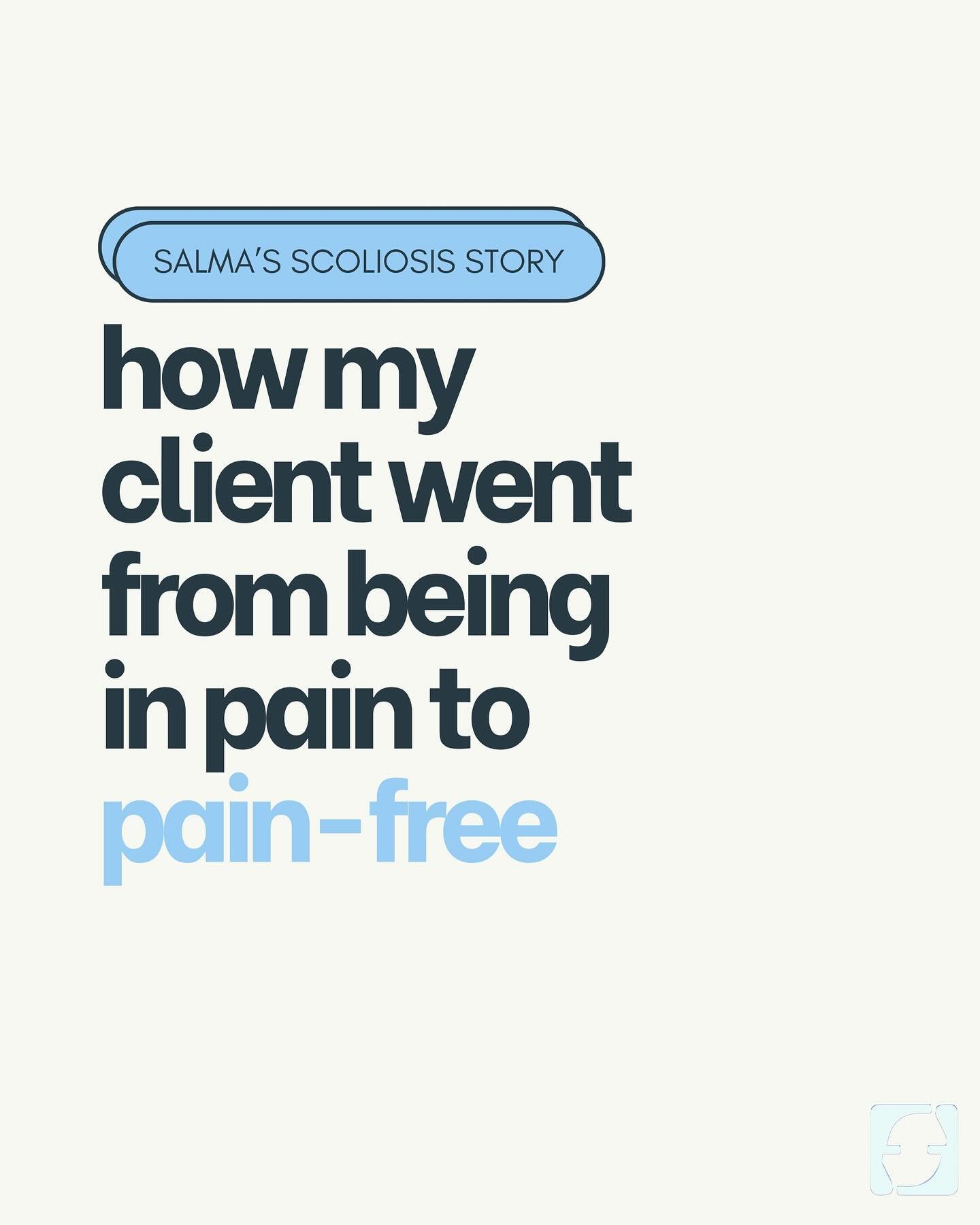 I&rsquo;m excited to share this powerful testimonial from one of my dedicated clients, Salma, who has made remarkable strides in her journey toward better movement &amp; pain management!

While she prefers to keep her posture photos private, the x-ra