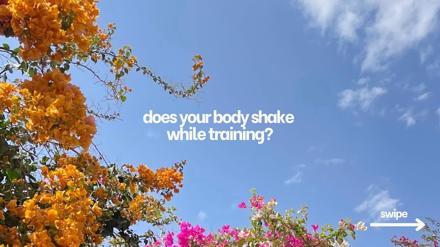 don&rsquo;t chase the shake, but don&rsquo;t ignore it either &darr;

as you can see in the video above, my arms started to shake as soon as i kept a micro-bend in my elbows. after years of hypermobility &amp; yoga, holding this position doesn&rsquo;