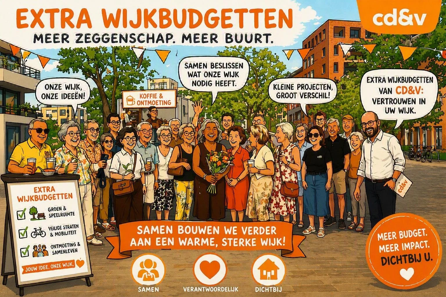 Extra wijkbudget wijkmanager &amp; buurtwerker