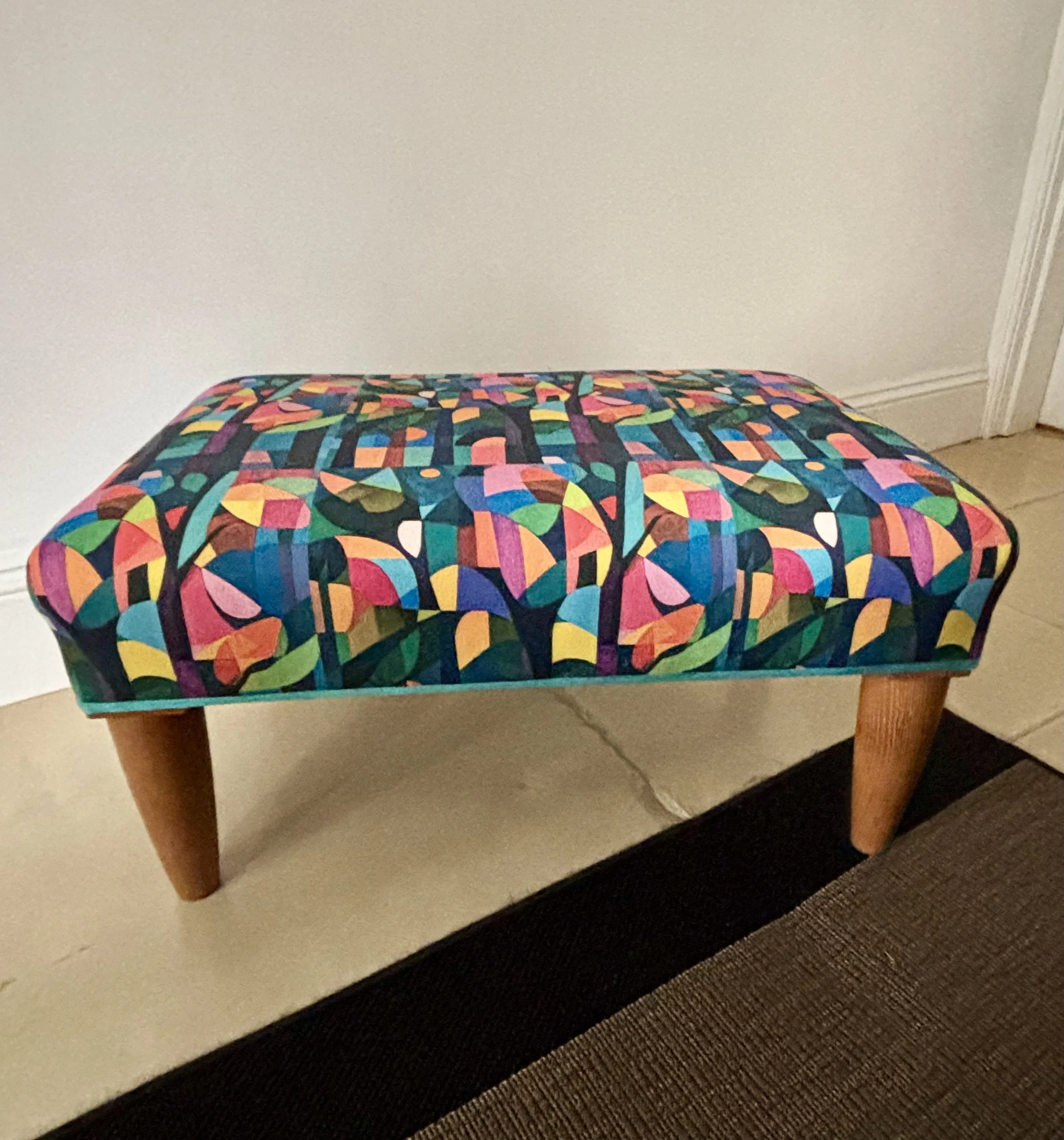 Colourful Footstool