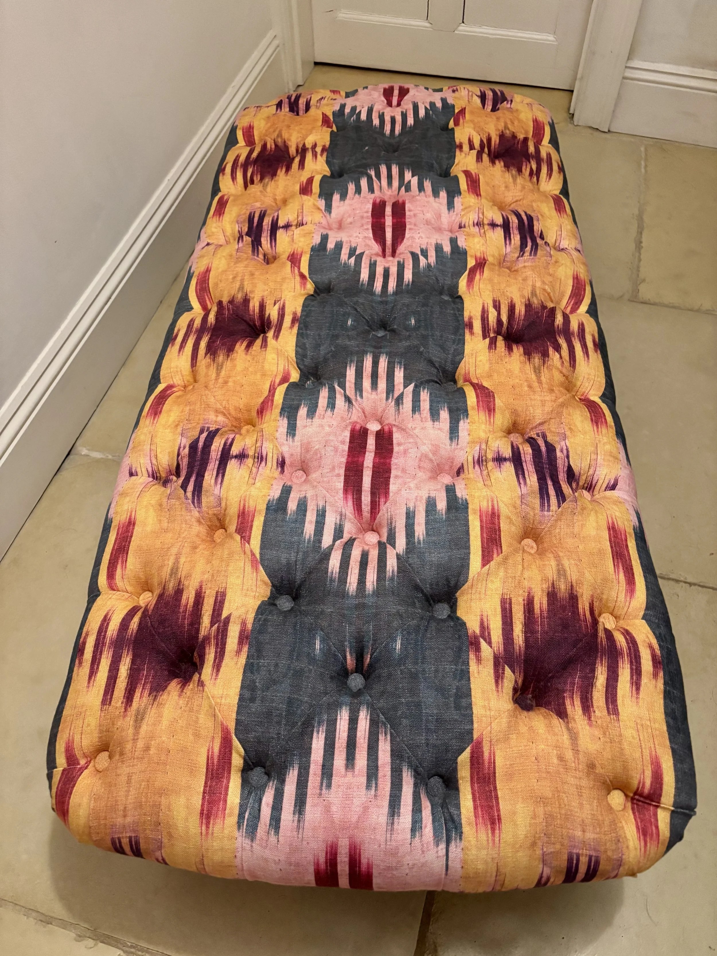 Deep-Buttoned Ottoman