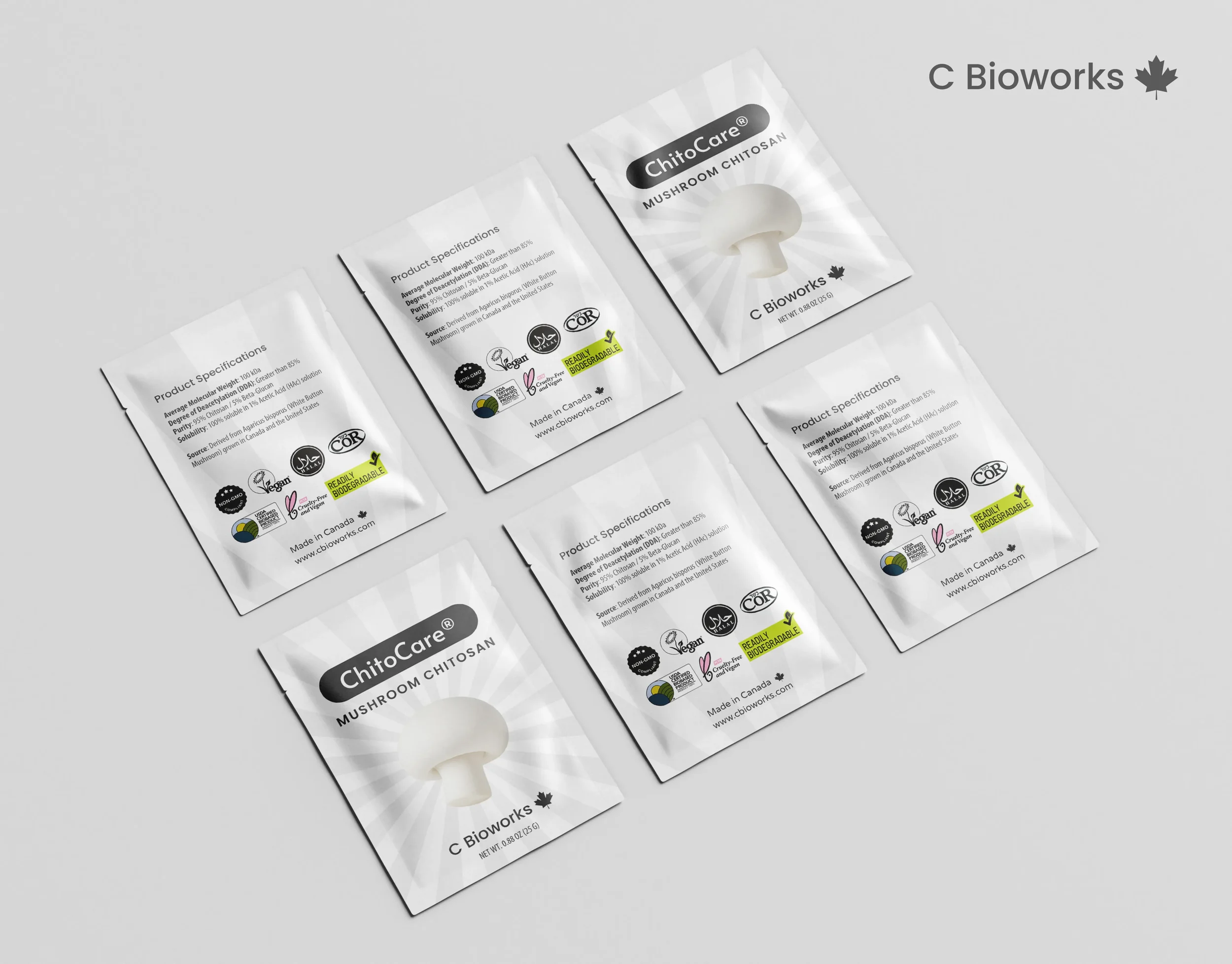 ChitoCare®, Brand Identity and Campaign for a Cosmetic Ingredient Launch
