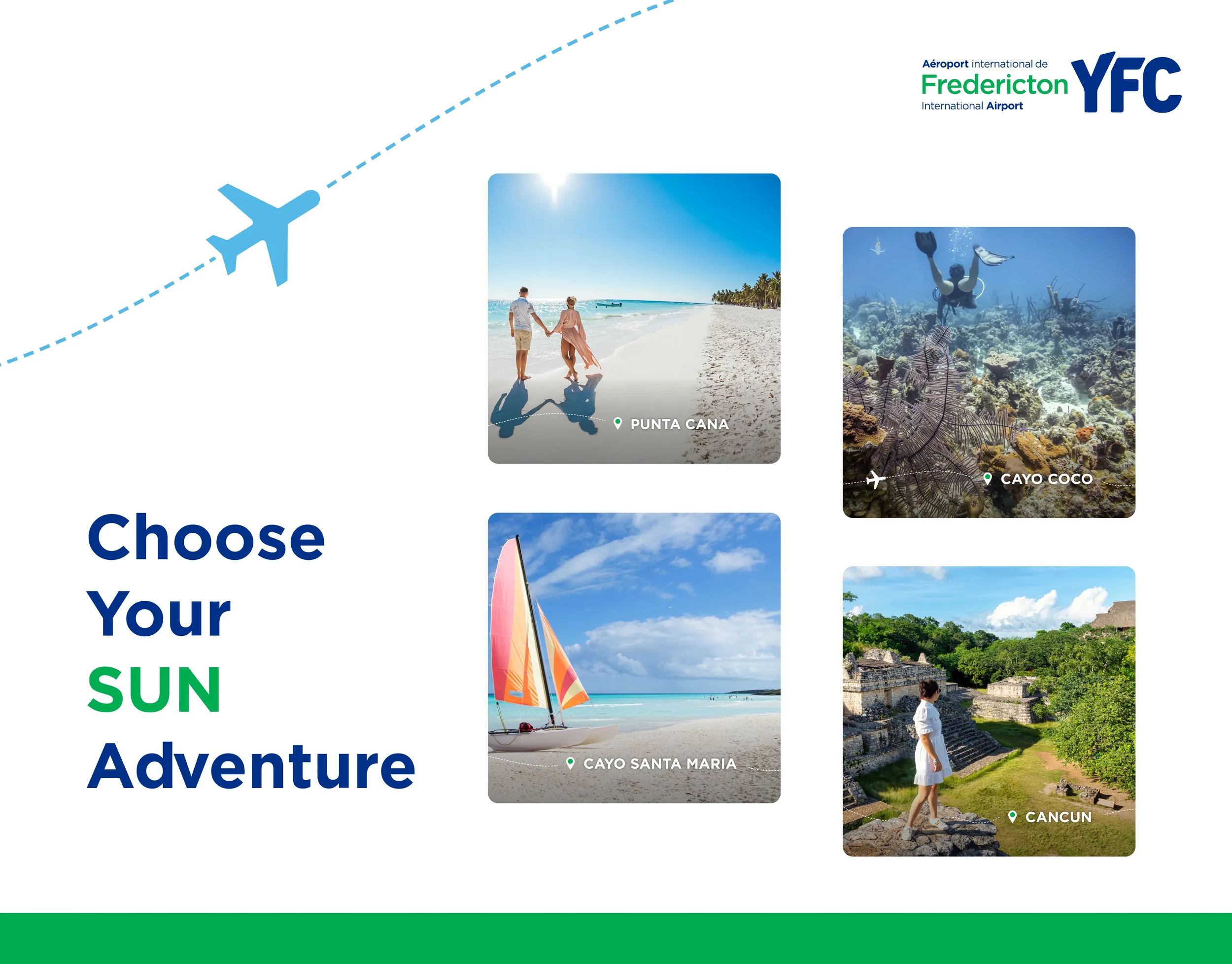 Fly South from Your Backyard, YFC Sun Destination 2026