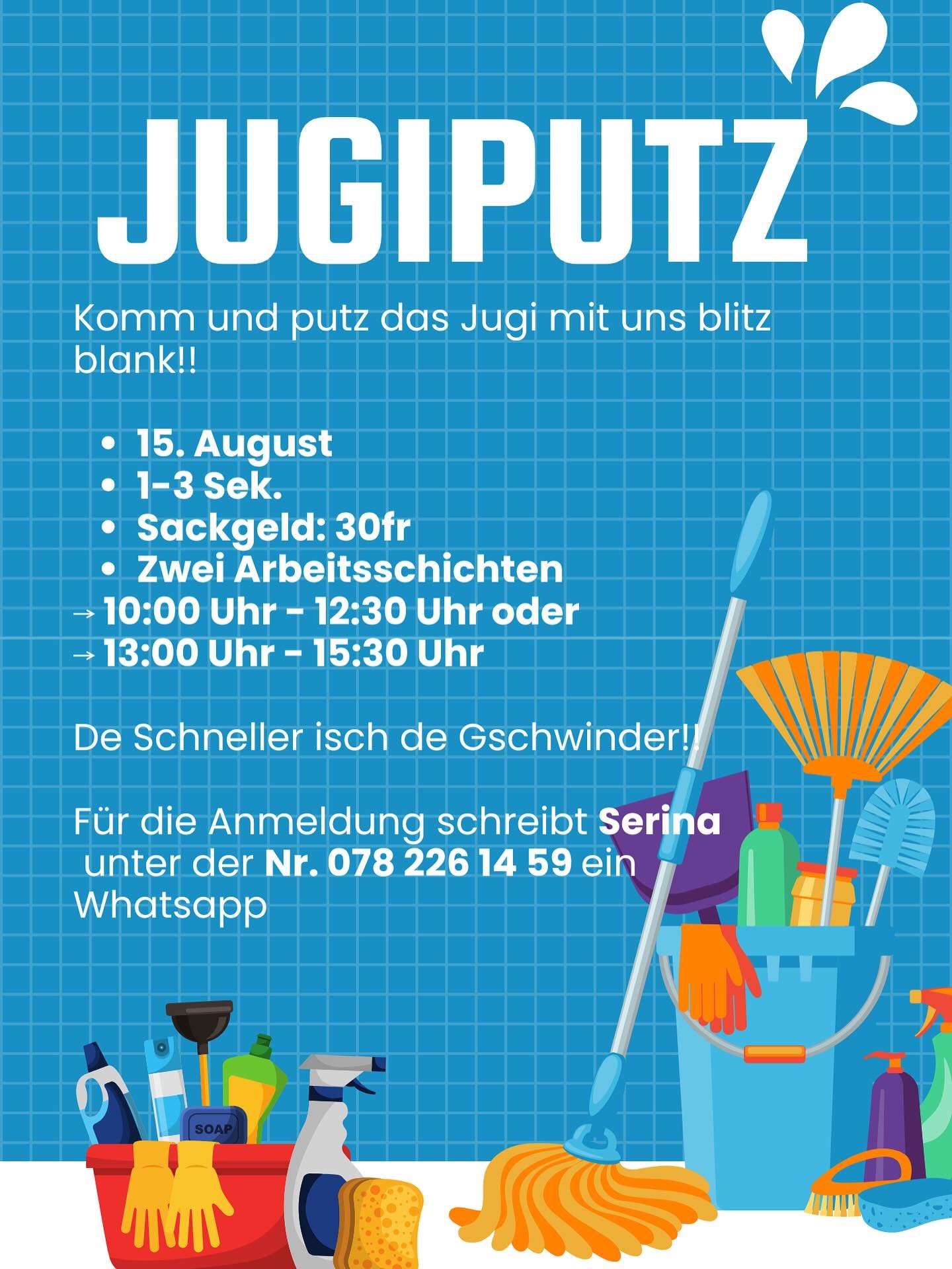 Komm und putz das Jugi mit und blitz blank!🧽🧹