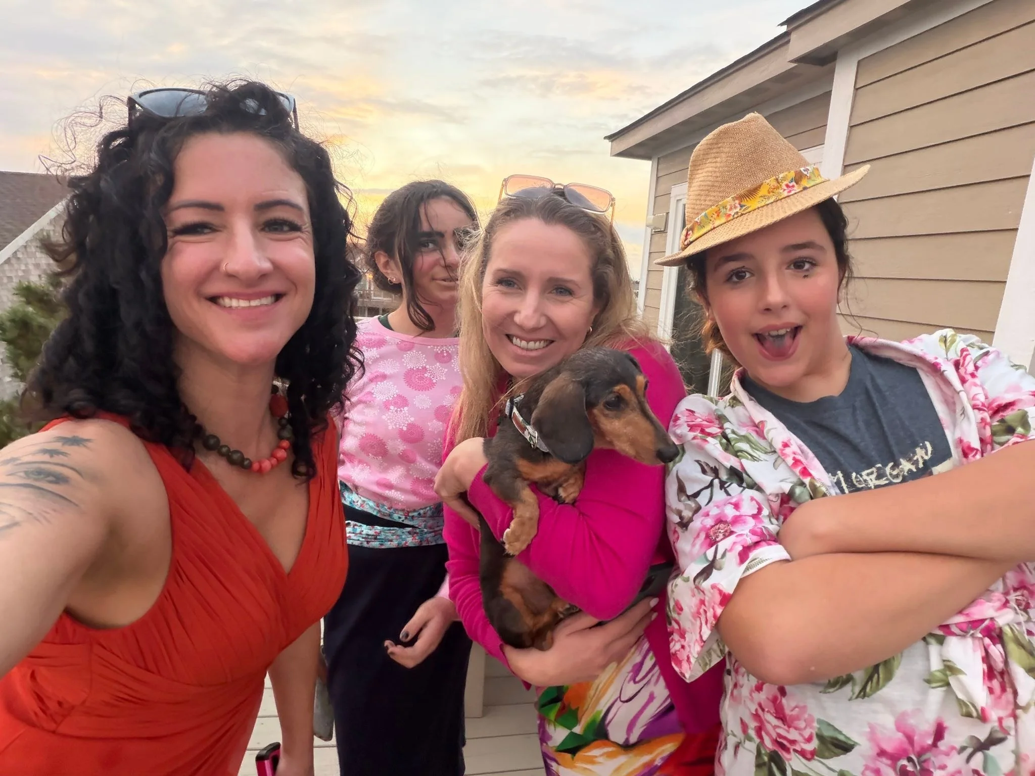 Tacky thrift store Thanksgiving was a blast!