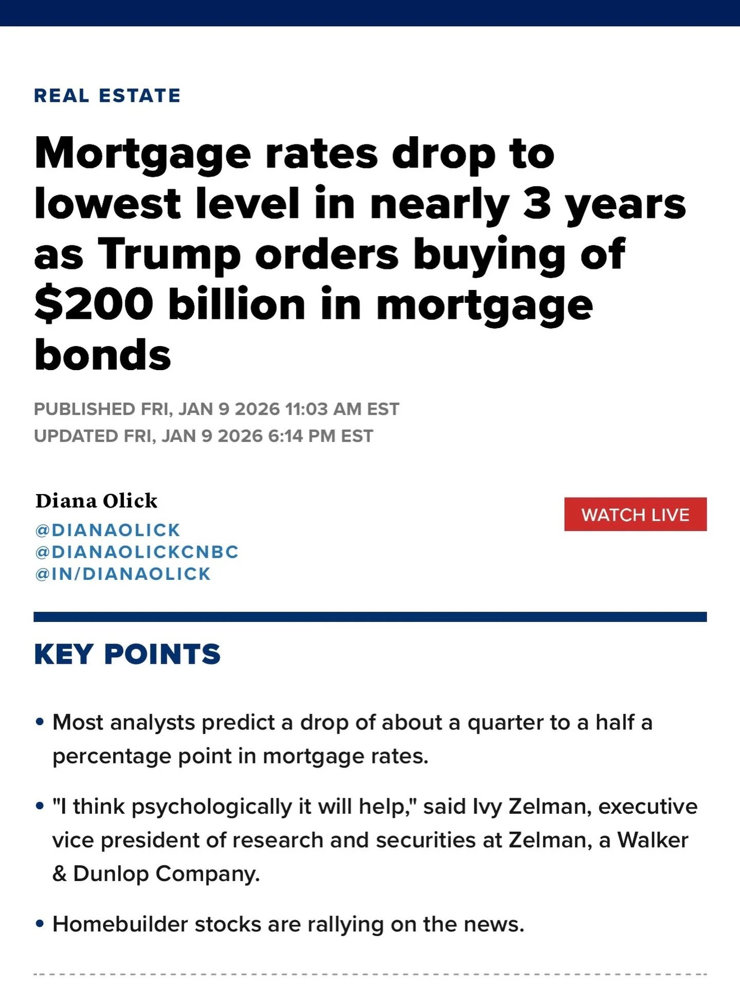 🚨 RATE UPDATE: Buyers, this is your moment! 🚨

Mortgage rates have dipped back below 6% on average nationwide. After the higher-rate rollercoaster of the last couple of years, this is a refreshing change for anyone thinking about buying or refinanc