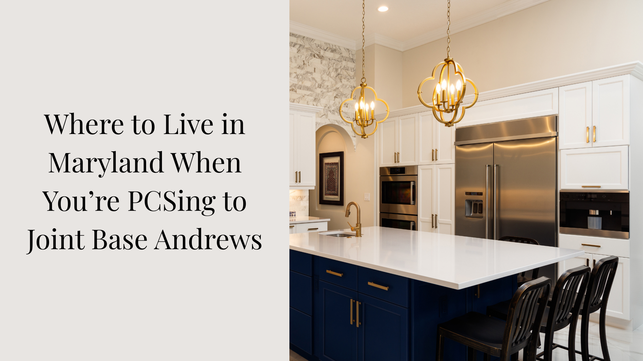 Where to Live in Maryland When You’re PCSing to Joint Base Andrews