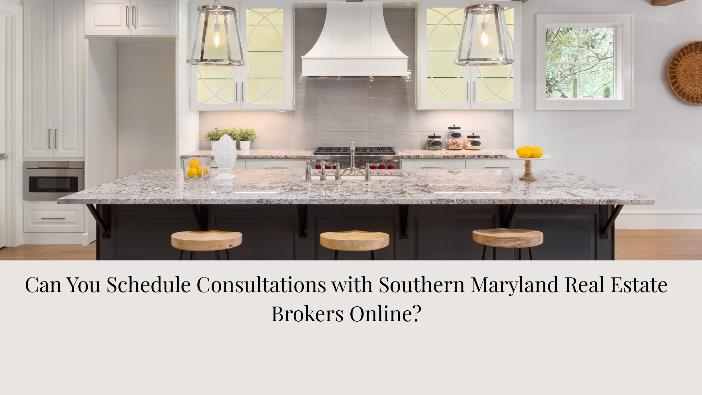 Can You Schedule Consultations with Southern Maryland Real Estate Brokers Online?