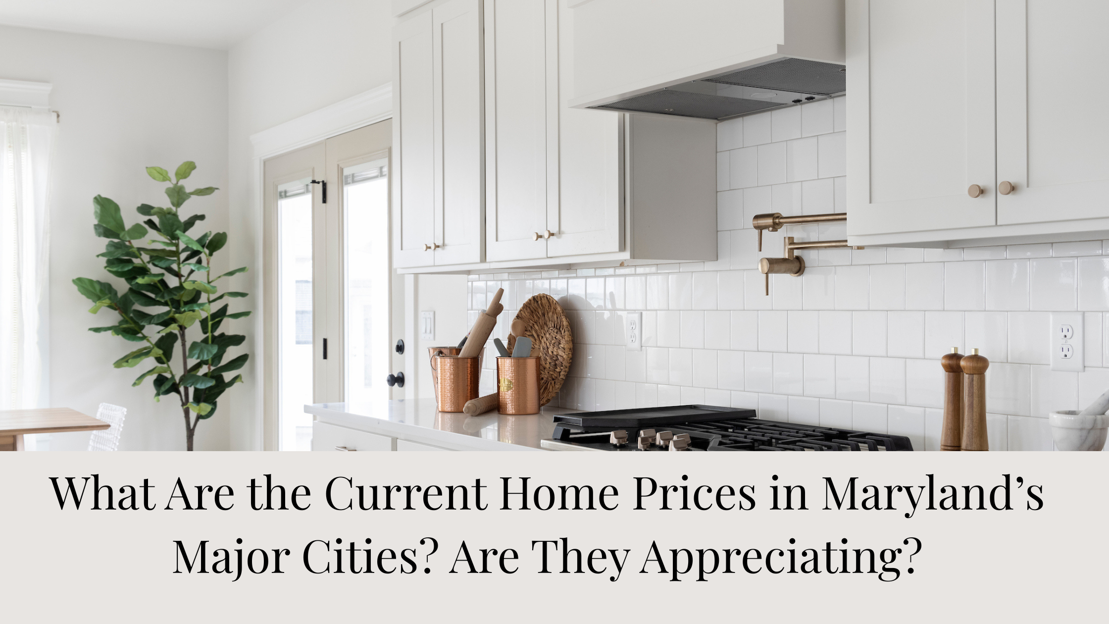 What Are the Current Home Prices in Maryland’s Major Cities? Are They Appreciating?