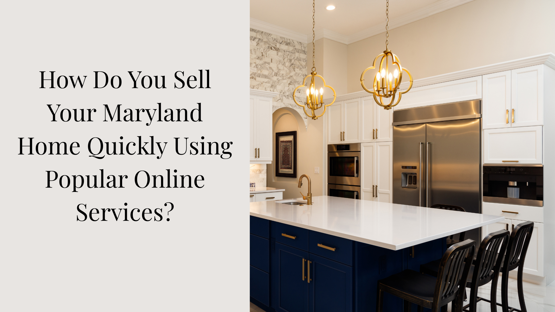 How Do You Sell Your Maryland Home Quickly Using Popular Online Services?