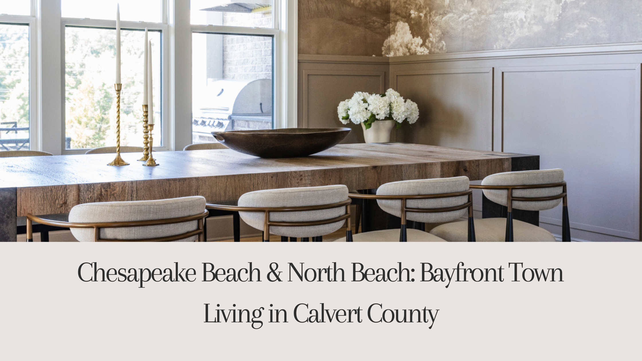 Chesapeake Beach &amp; North Beach: Bayfront Town Living in Calvert County
