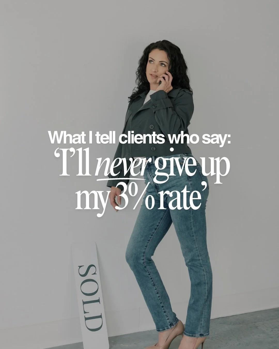 One thing that always surprises homeowners in this position?

The financing options available that are *very* close to the rates they have now. 👀

Creative financing is out there, and sometimes it&rsquo;s worth having a conversation with a savvy len