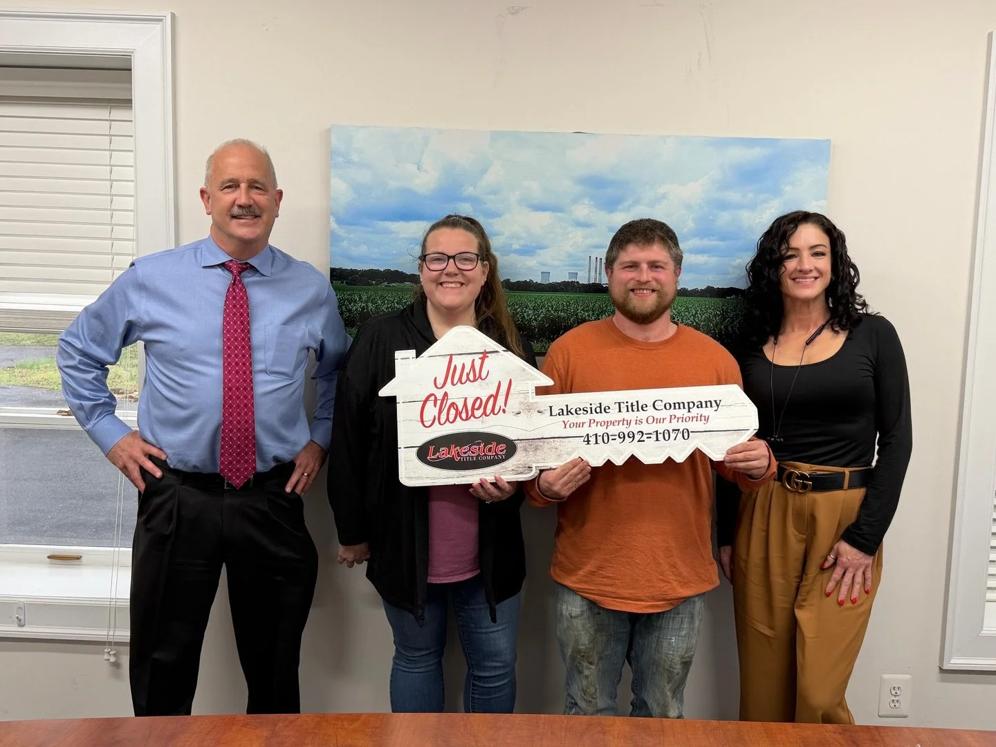 Keys handed over. Tears held back (barely! 😭🏡). Congratulations to my amazing clients on purchasing their FIRST HOME! This is what it&rsquo;s all about. So honored to have been your guide every step of the way! 🎉❤️ #FirstHome #JustClosed #FirstTim