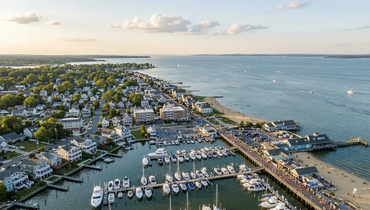 Best Places to Live Near Baltimore with Water Access in Maryland