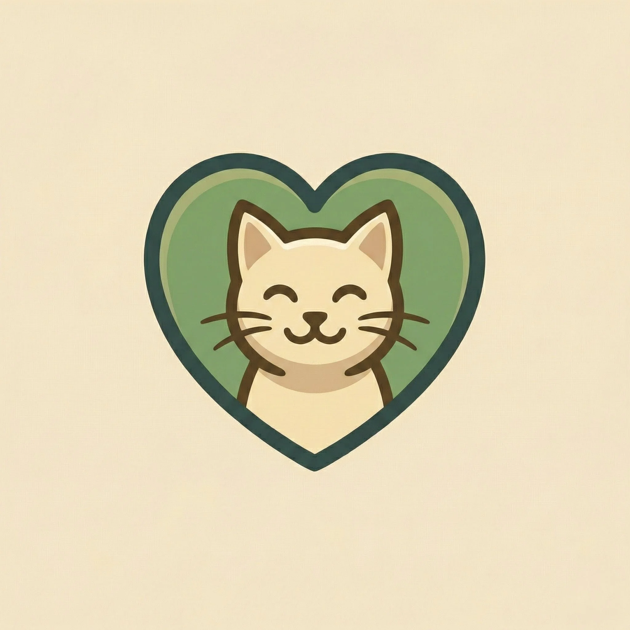 Een zwart-witte kat met groene ogen die onder een tafel vandaan kijkt.