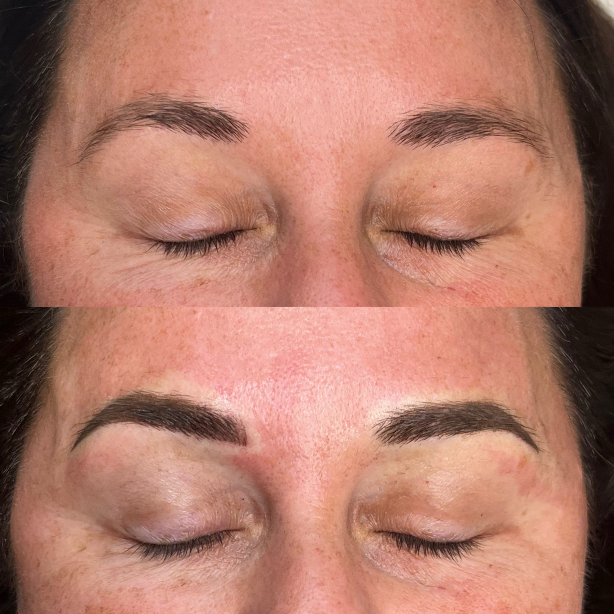 natural brow tattoo lake norman