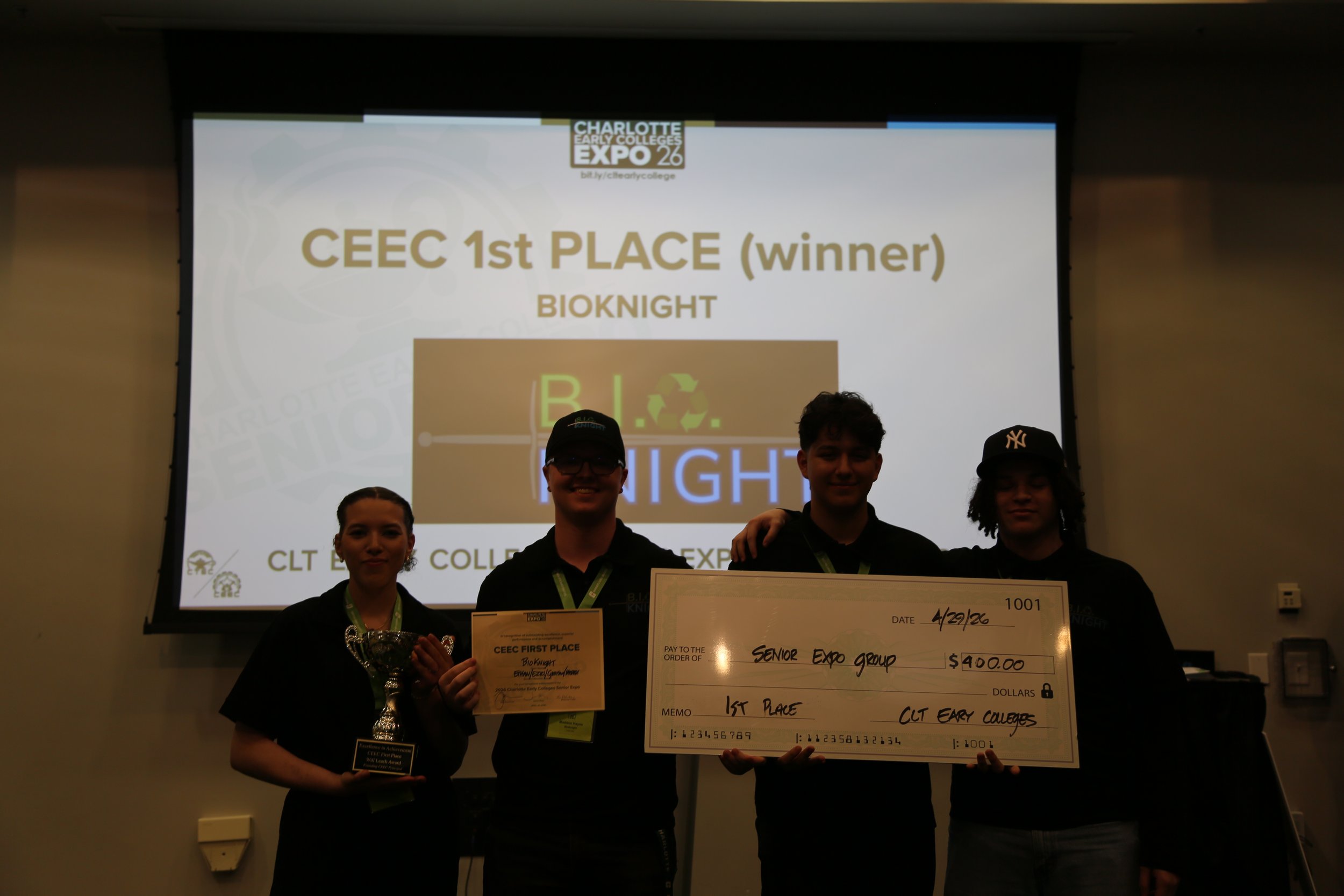 CEEC - 1st Place: BioKnight