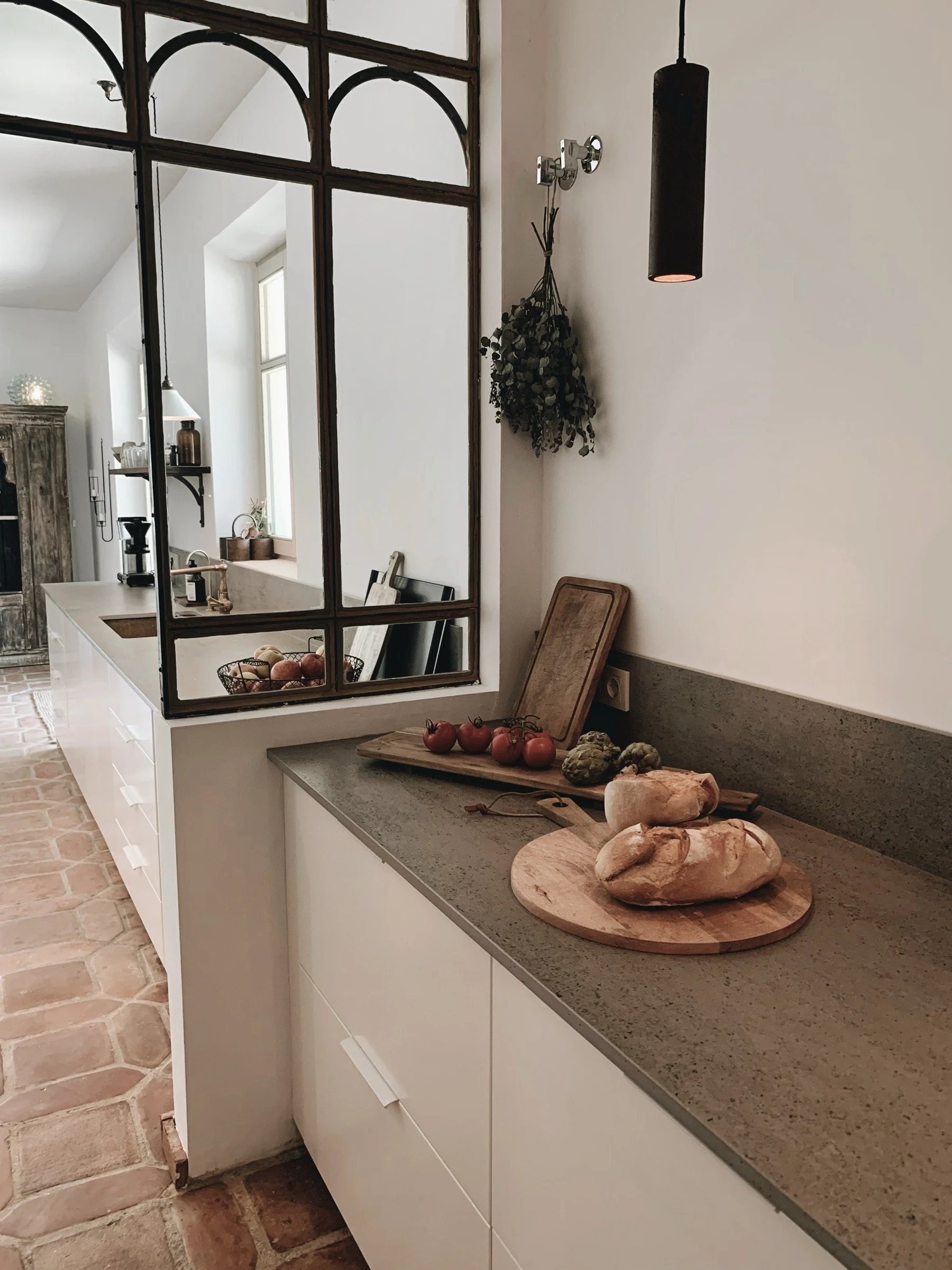 Rustic kitchen details at Finca La Marquesa, traditional finca near Ronda in Andalusia