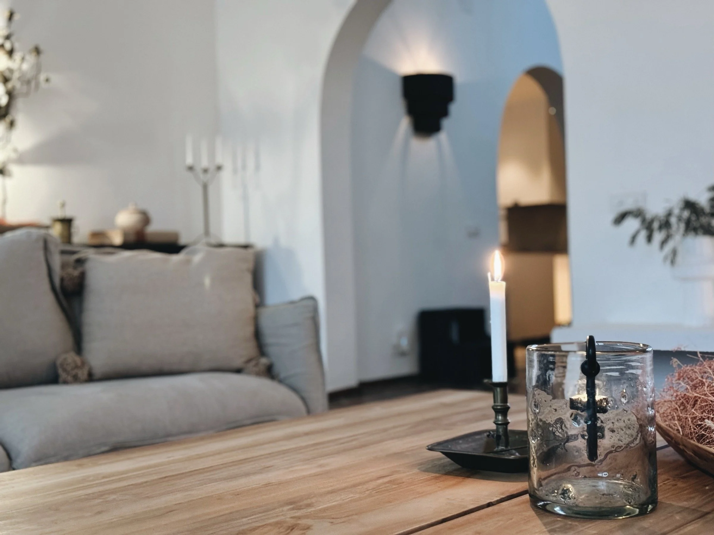 Cozy living room at Finca La Marquesa, a luxury holiday home near Ronda in Andalusia