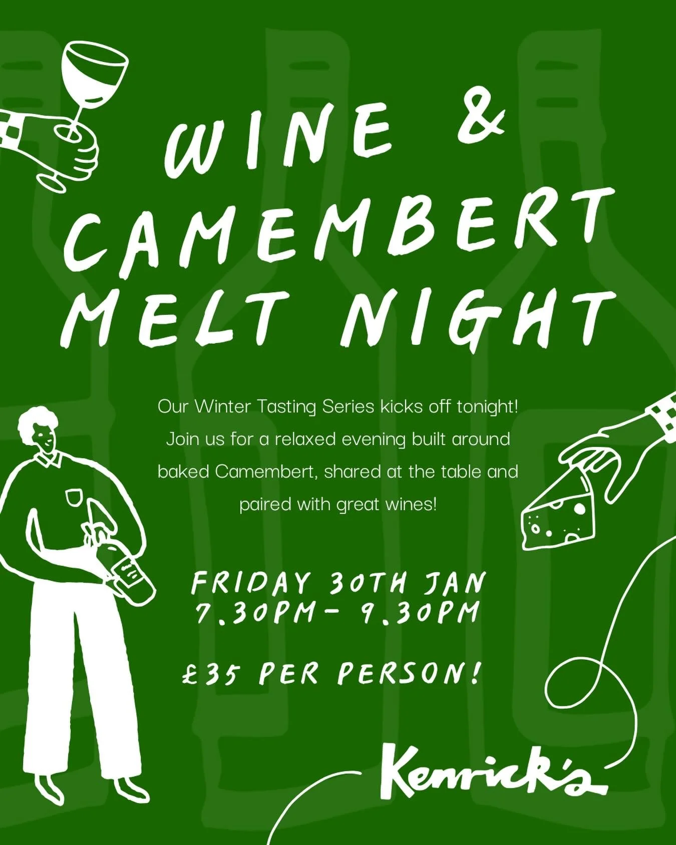TONIGHT! Limited tickets left available to buy on arrival if you&rsquo;d like to join 🎉✨ 

#sw6 #winetasting #wandsworthbridgeroad