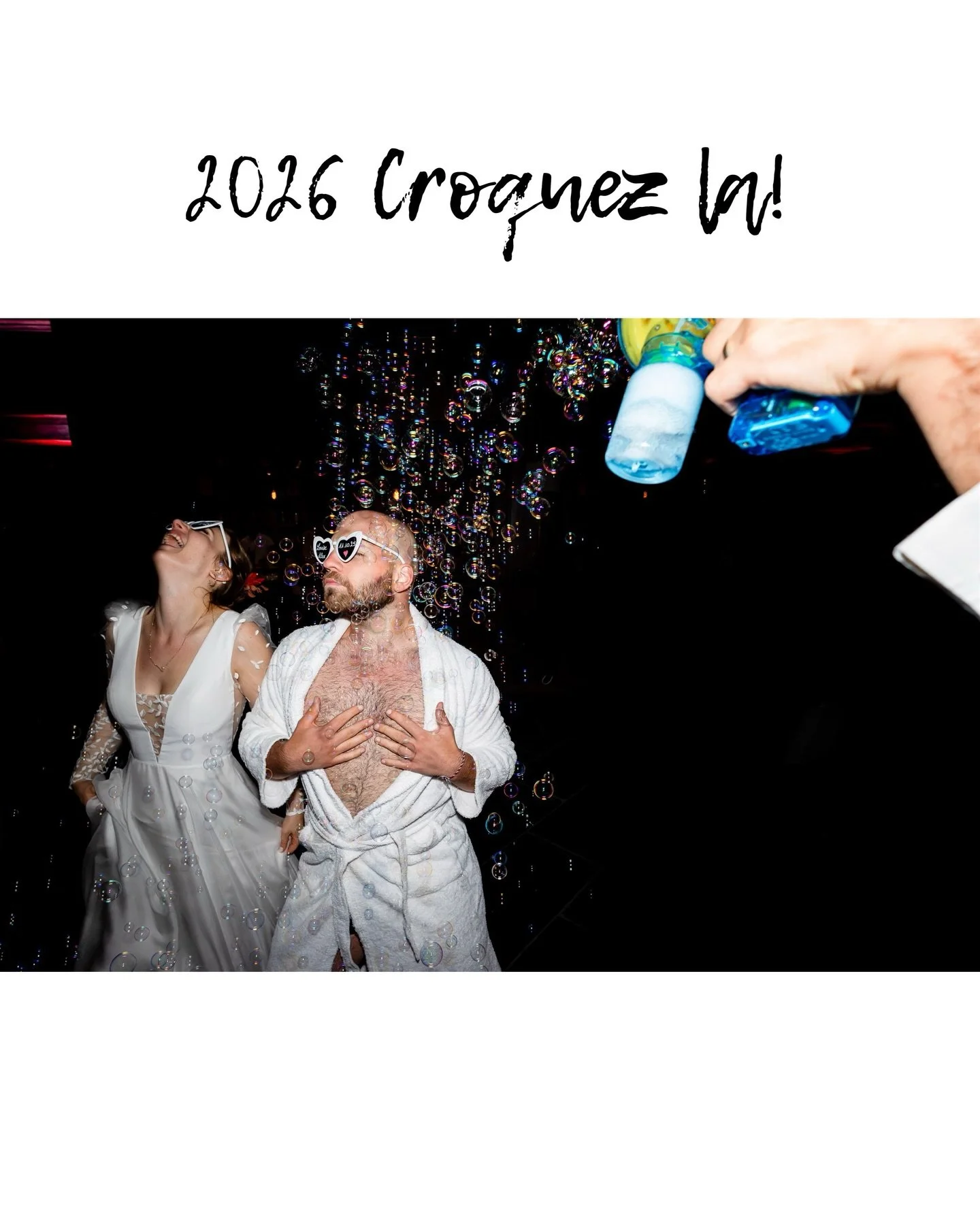 2026✨, je vous souhaite de faire le vide de ce qui vous p&egrave;se, de r&eacute;ussir &agrave; profiter de chaque petit moment. 🤍
De prendre le temps de cr&eacute;er des moments avec les personnes que vous aimez. 
D&rsquo;avoir l&rsquo;envie de pre