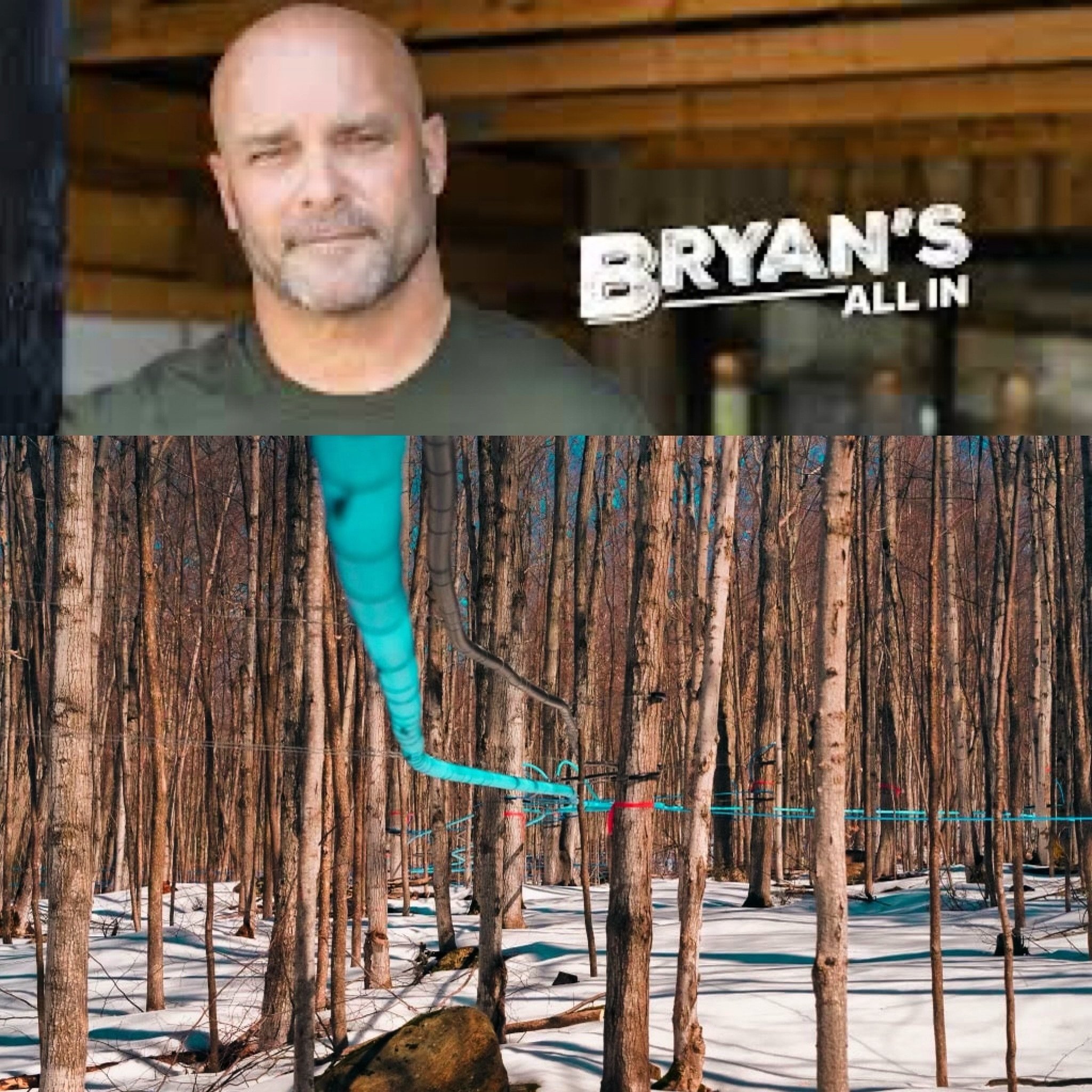 Don&rsquo;t miss the brand new and sweetest episode of &lsquo;Bryan&rsquo;s All In&rsquo; at the new and improved @backwoodsmaplesyrup Sugar Shack!! 🍁 Tonight @10est, only on @hgtvcanada and @stacktv. #MapleSyrupYesPlease #SugarShack @abbyvandergees