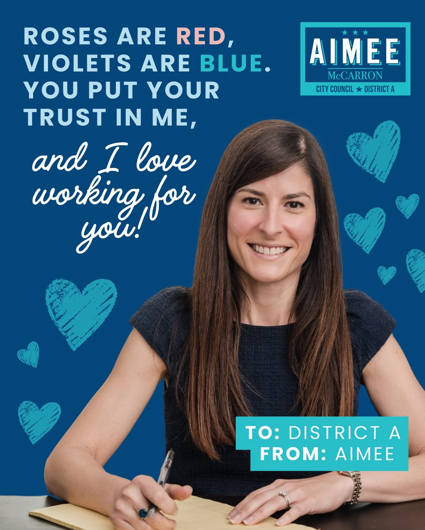 Happy Valentines Day, District A! 💌 I love working for you. Have a happy Mardi Gras and a beautiful Valentine&rsquo;s Day. Who&rsquo;s catching Endymion today?