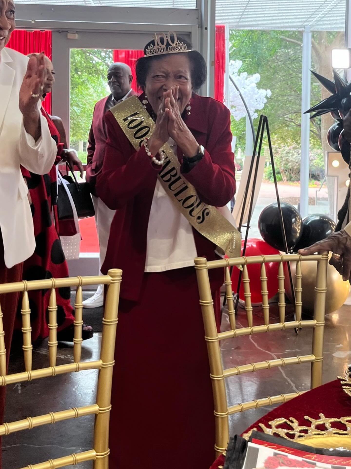 Happy 100th birthday to Ms. Mabel!!! I had the honor of presenting a City Council Proclamation to Mabel Harris Thomas at her 100th birthday party today. A lifelong resident of New Orleans in District A, Ms. Mabel is a pillar in her community and a br