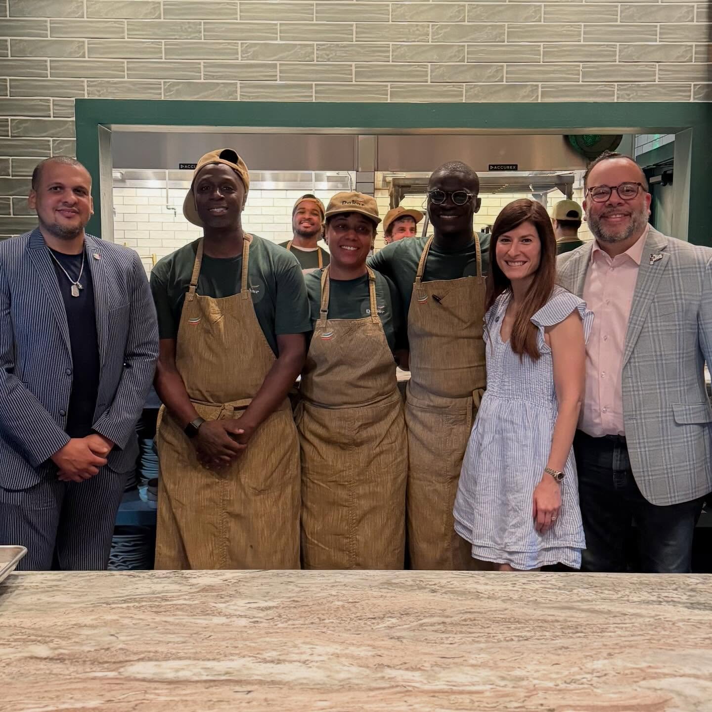 Enjoyed an incredible meal this evening at the AWARD WINNING @dakarnola who has found a new home in District A! Congratulations to Effie and Chef @serignembaye_ for coming in as the 4th best restaurant in America and best restaurant in the South. It 