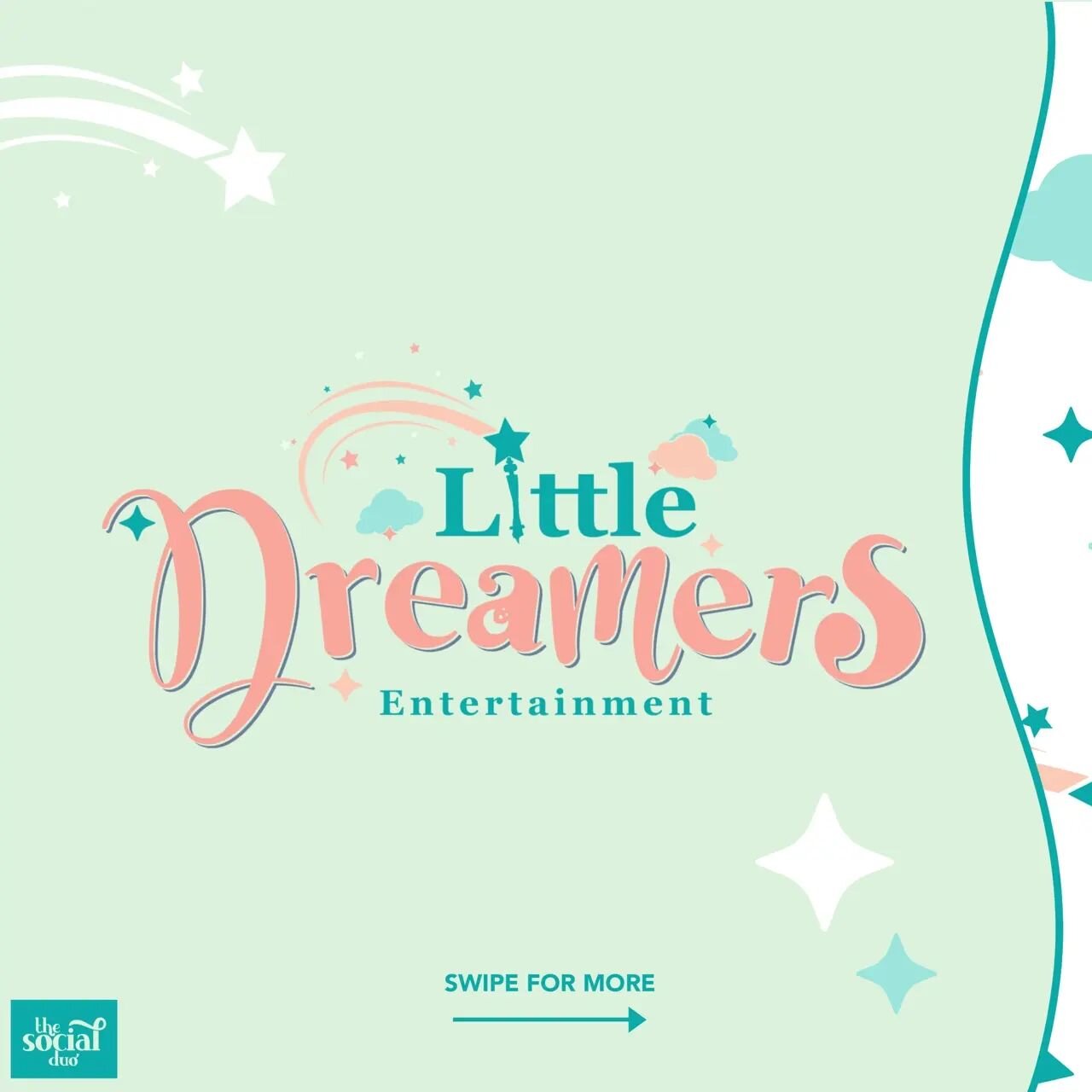 Who said moon and stars belong only in the night sky? With our design magic, they've found a home nestled in the letter A of the logo for Little Dreamers Entertainment.✨️

Swipe across to see the magic within their branding. 

What Cinderella's fairy