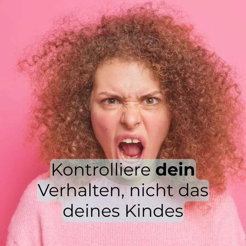 Kontrolliere dein Verhalten