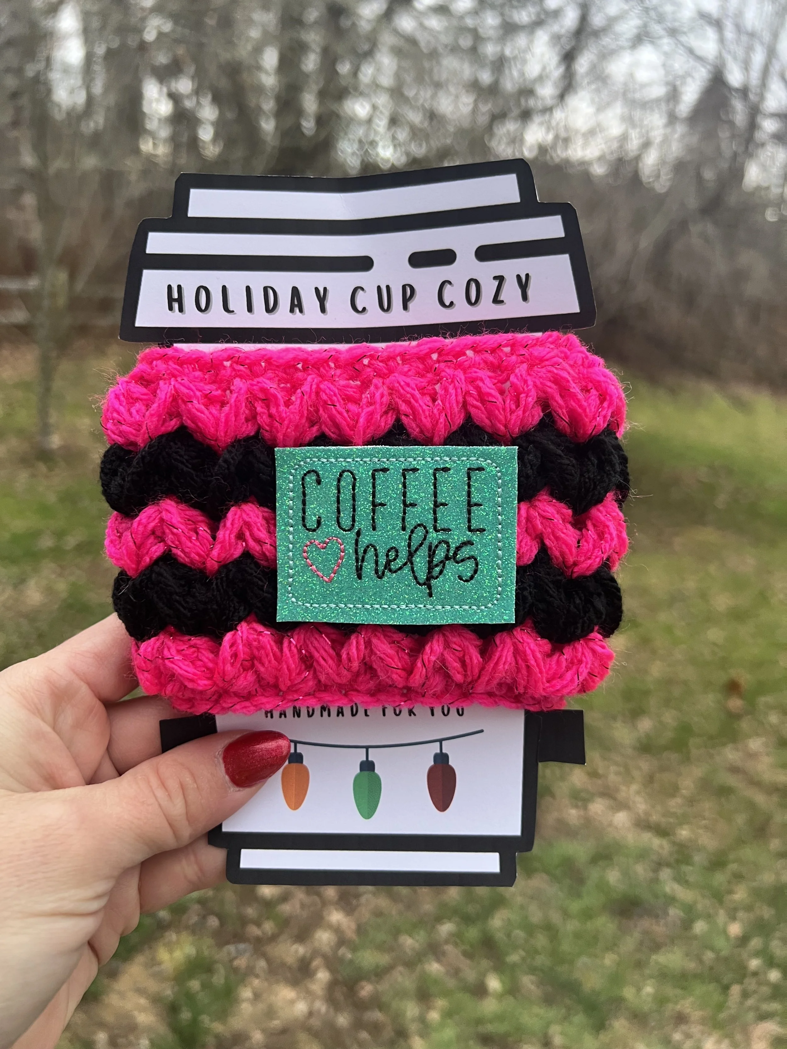 Coffee Helps Coffee Sleeve_