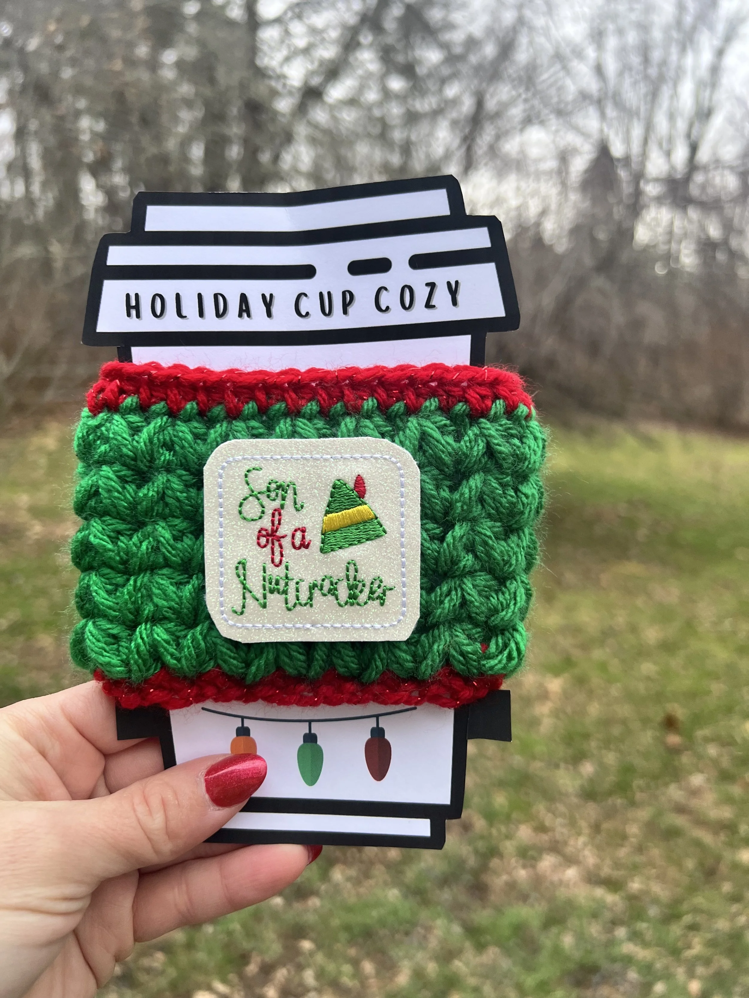 Elf “Son of a Nutcracker” Coffee Sleeve