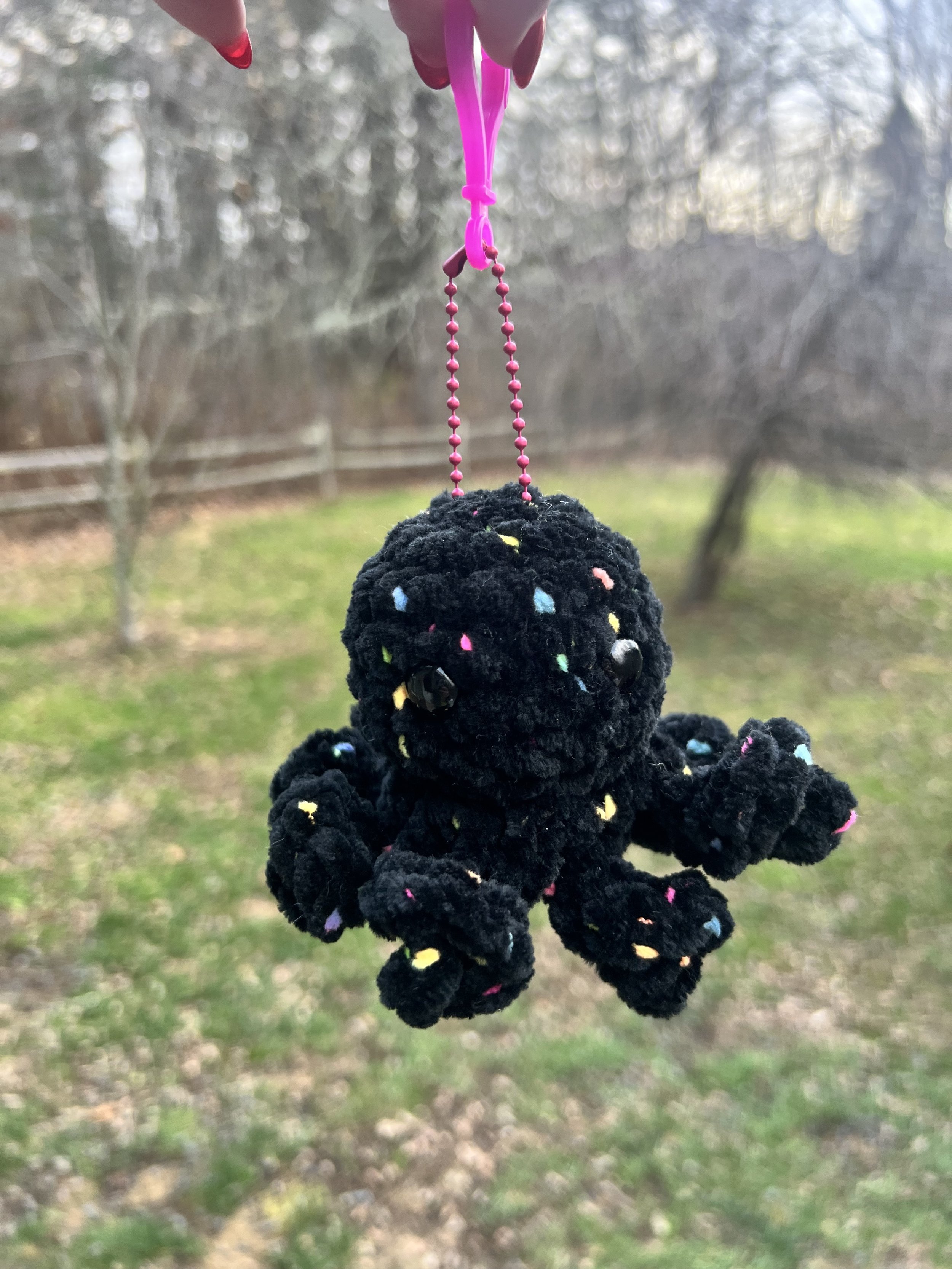 Mini Black Octopus