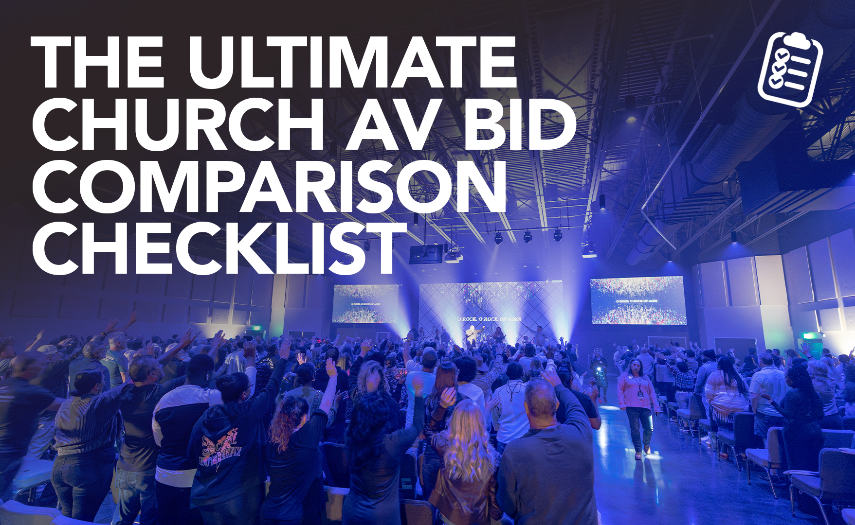 The Ultimate Church AV Bid Comparison Checklist
